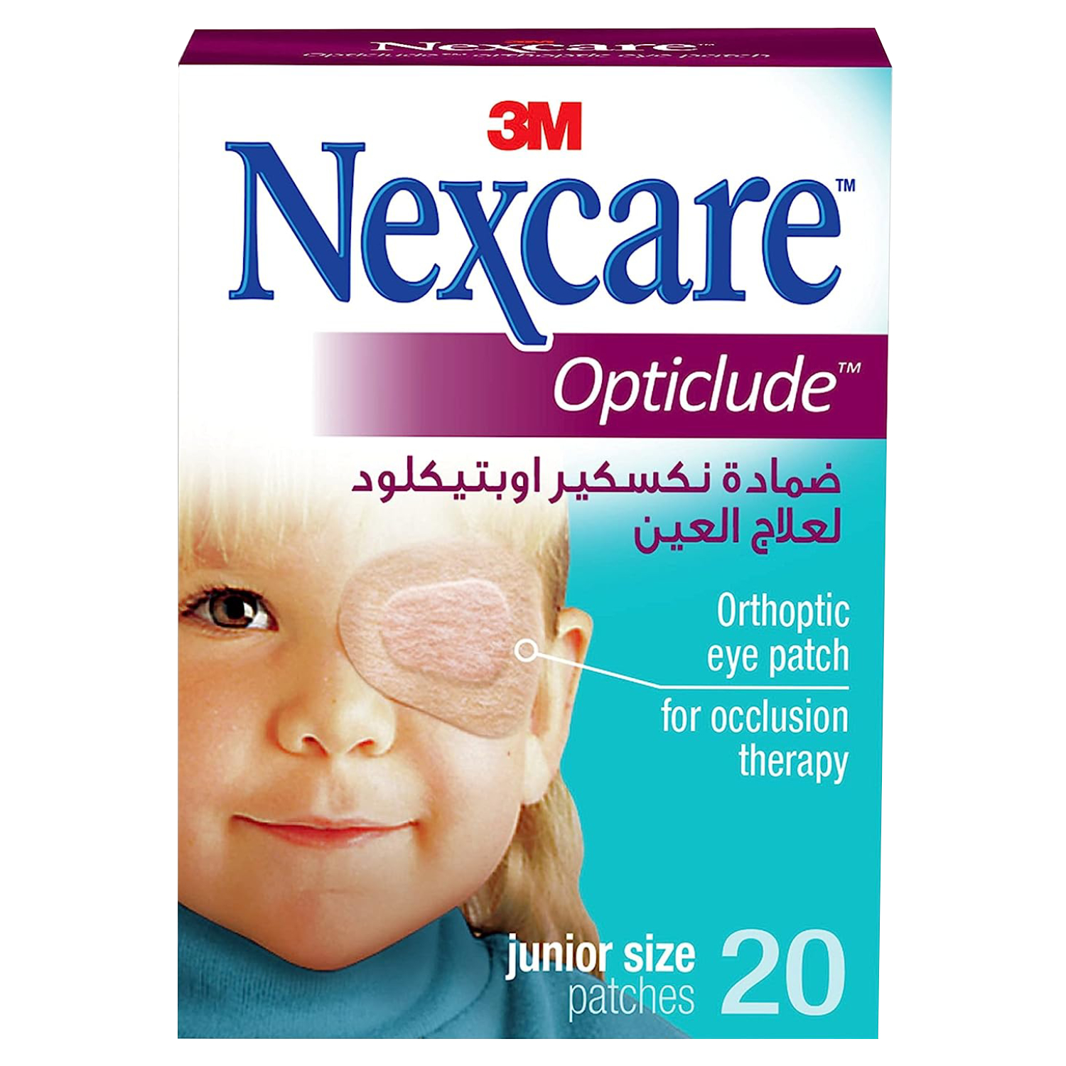 3M Nexcare Opticlude Junior Eye Patches 20's