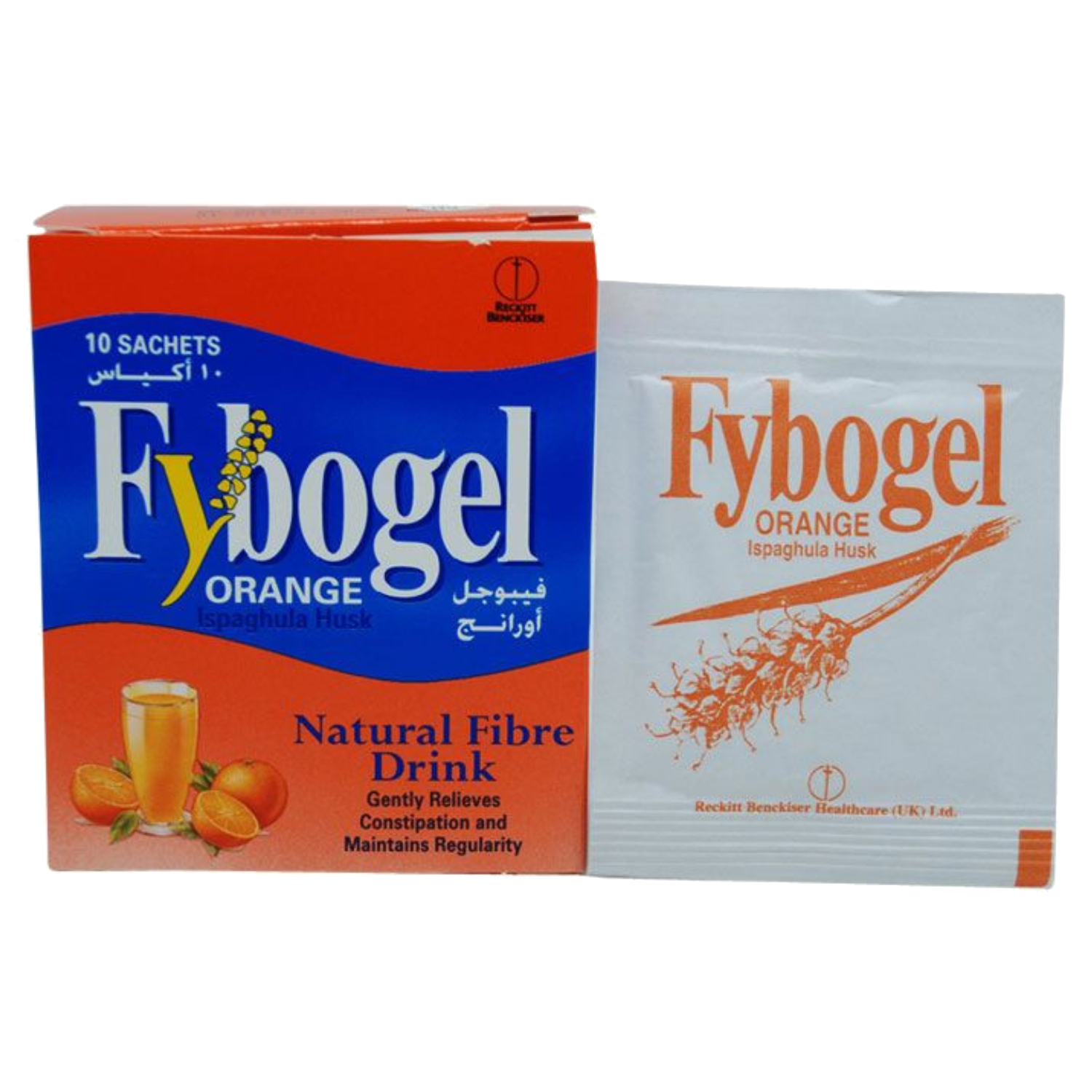 Fybogel Orange Fibre Drink Sachets, Pack of 36