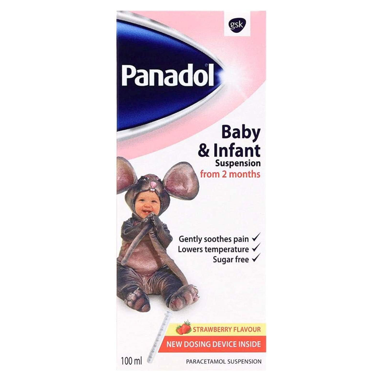 Back Image for Panadol Baby And Infant Syrup 100ml