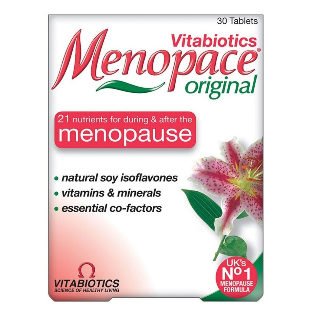 Vitabiotics Menopace Original Tablets For Menopause Support, Pack of 30's