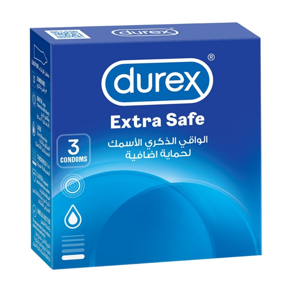 Durex Extra Safe Condoms 3s