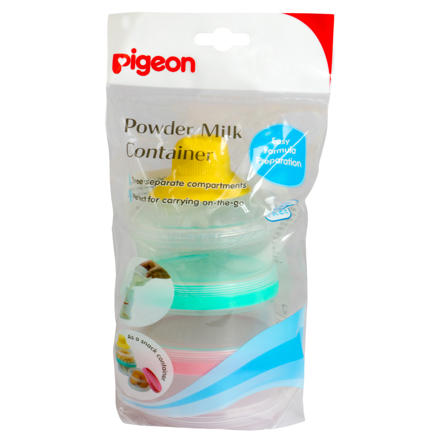 Pigeon Powder Milk Container