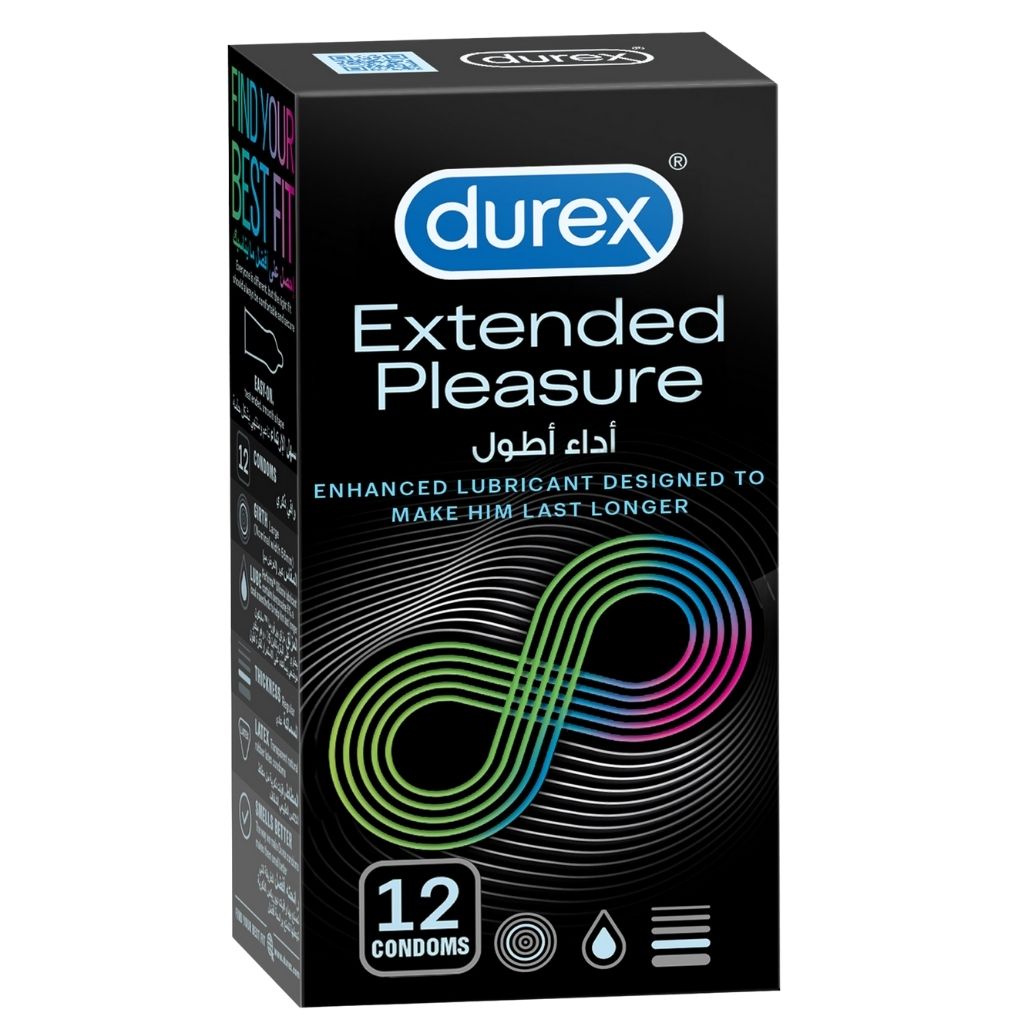 Durex Extended Pleasure Condoms 12s