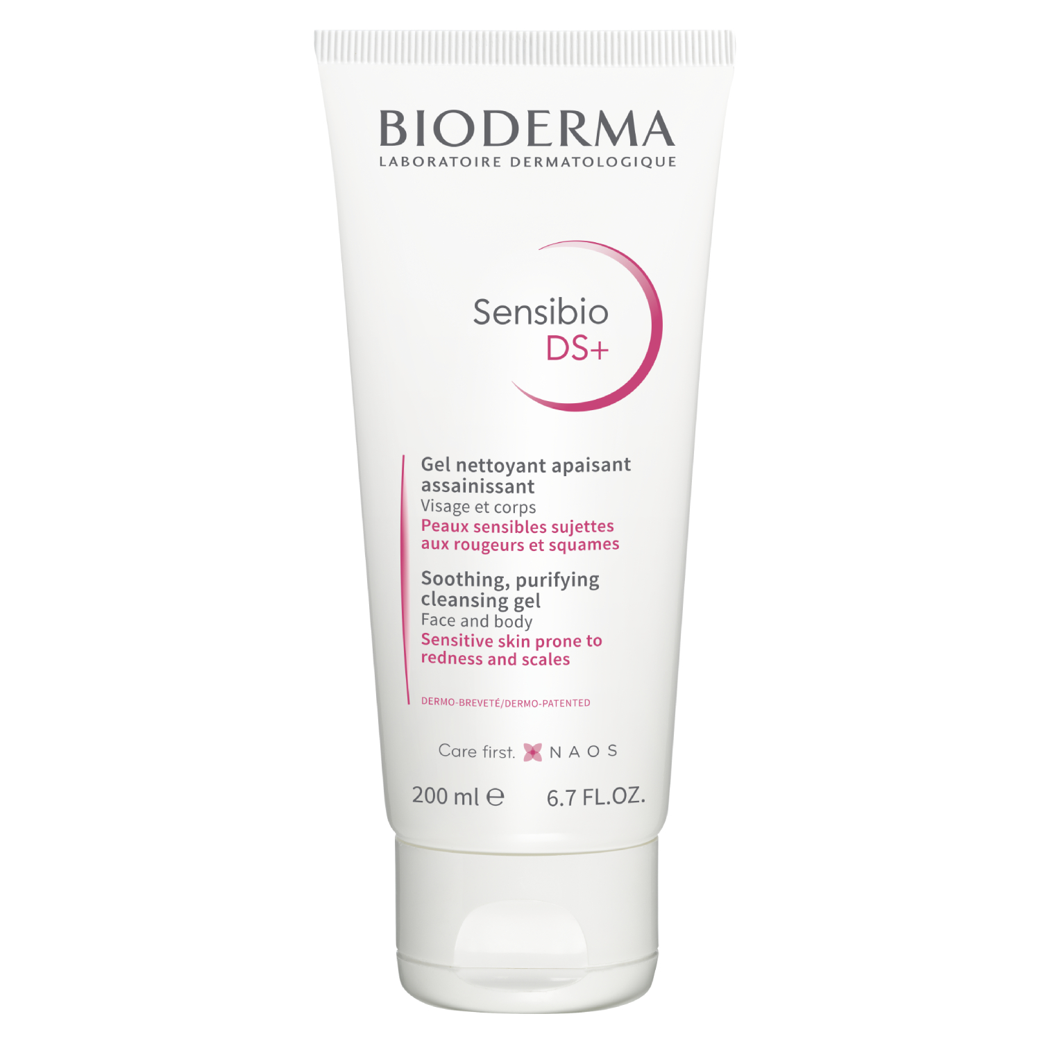 Bioderma Sensibio DS+ Soothing Purifying Cleansing Gel For Face & Body 200ml