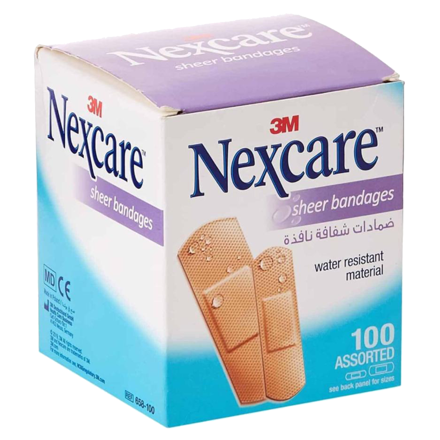3M Nexcare Sheer Bandages Assorted 100's