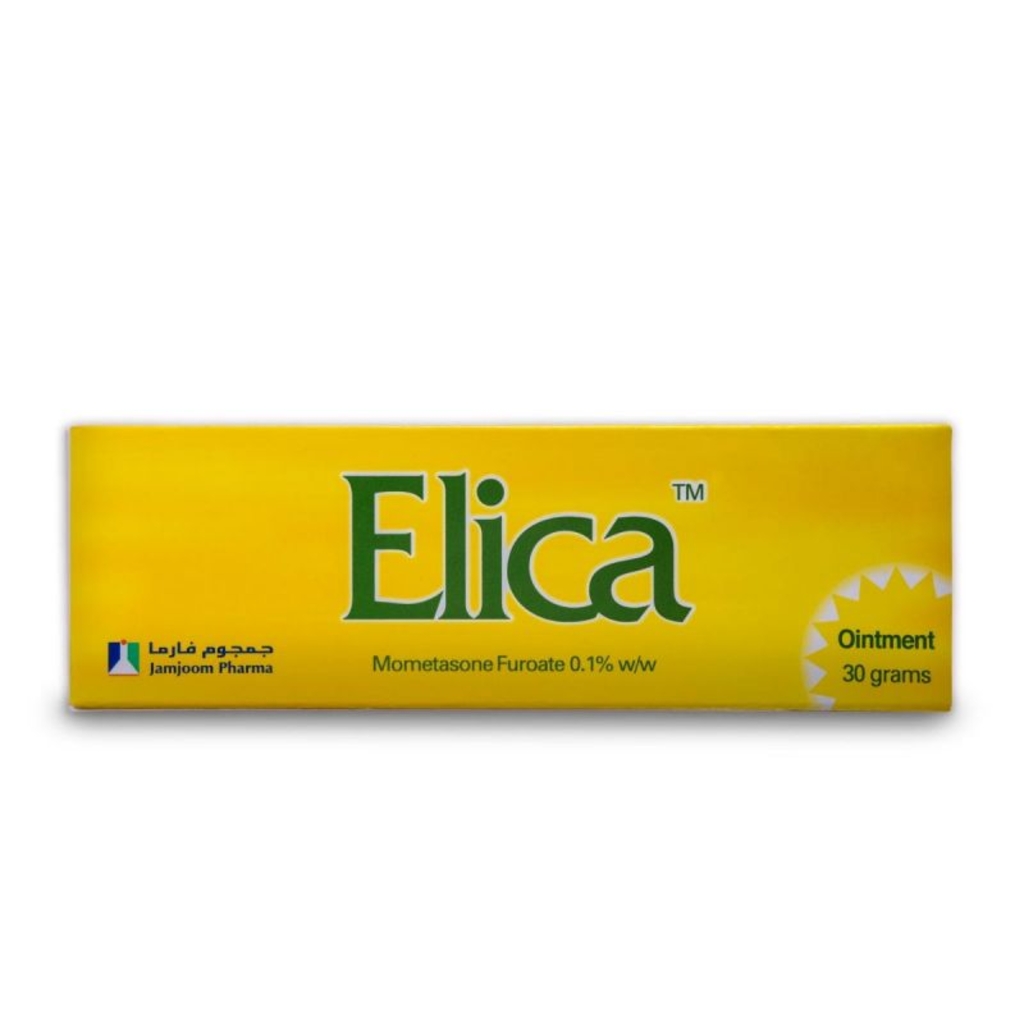 Elica Ointment For Eczema, Psoriasis & Dermatitis 30g