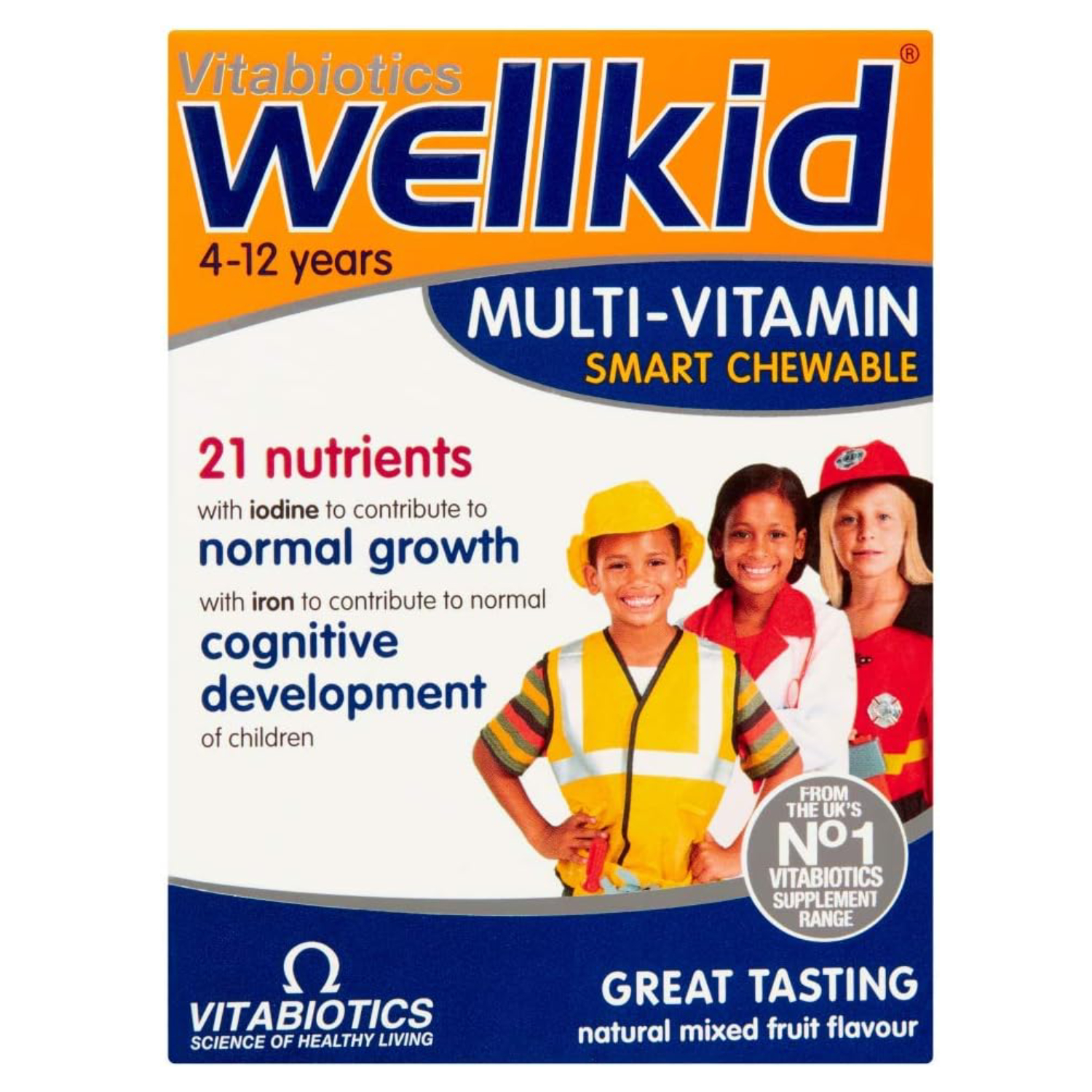 Vitabiotics Wellkid Chewable Tablets 30's