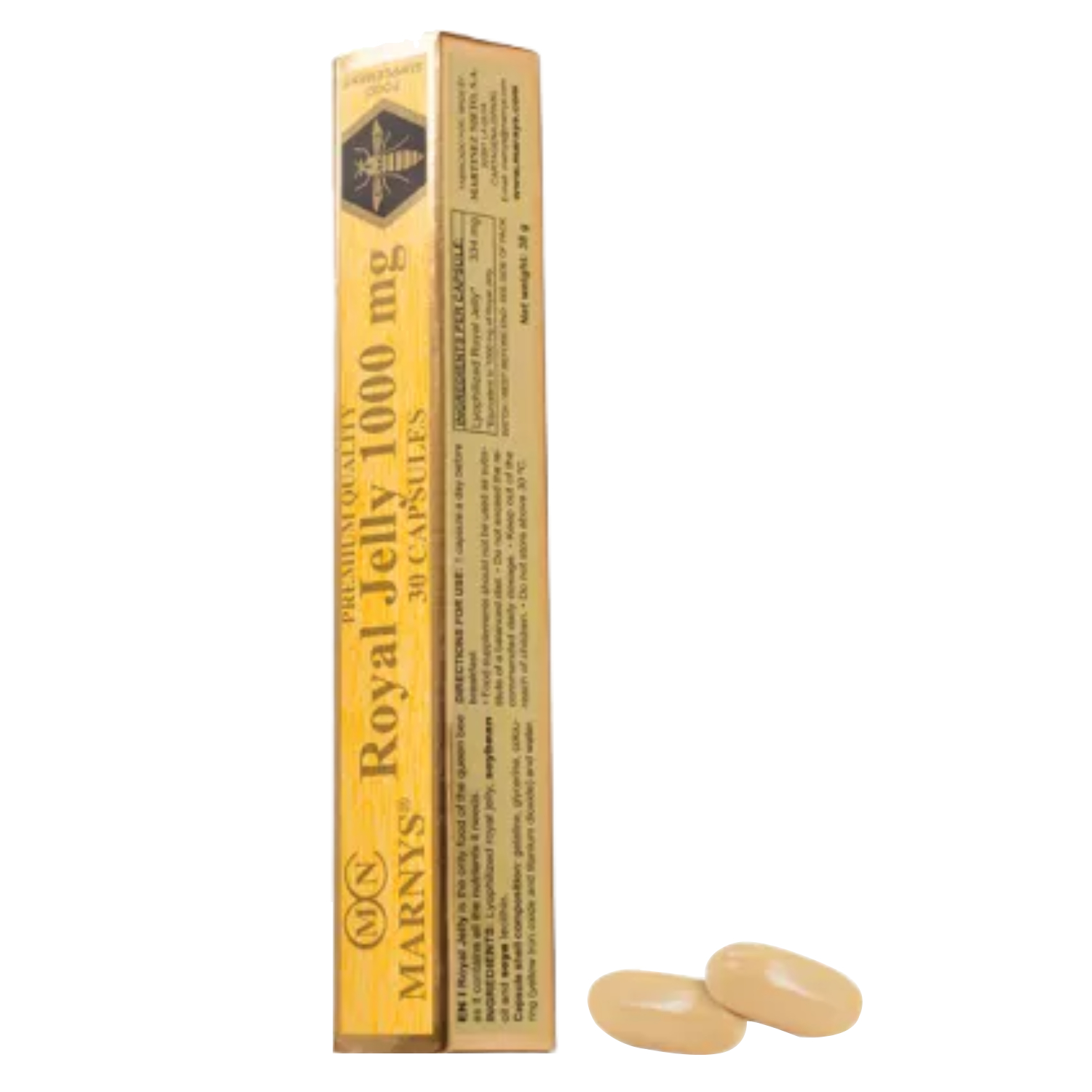 Marnys Royal Jelly 1000mg Capsules 30's
