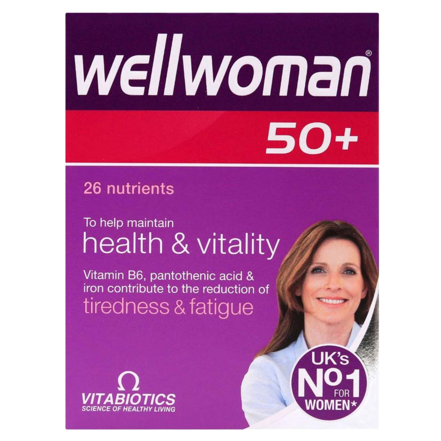 Vitabiotics Wellwoman 50+ Tablets 30's