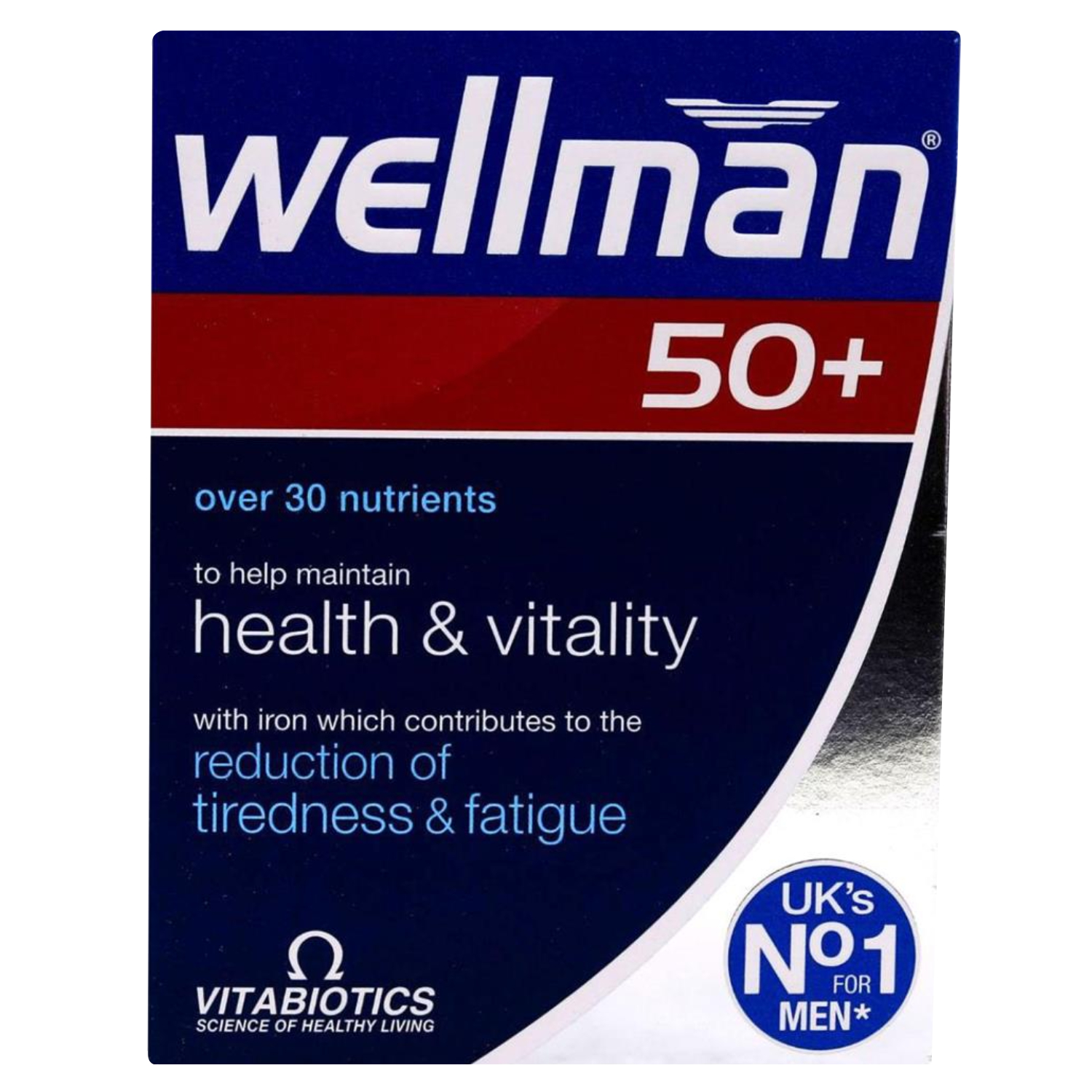 Vitabiotics Wellman 50+ Tablets 30's