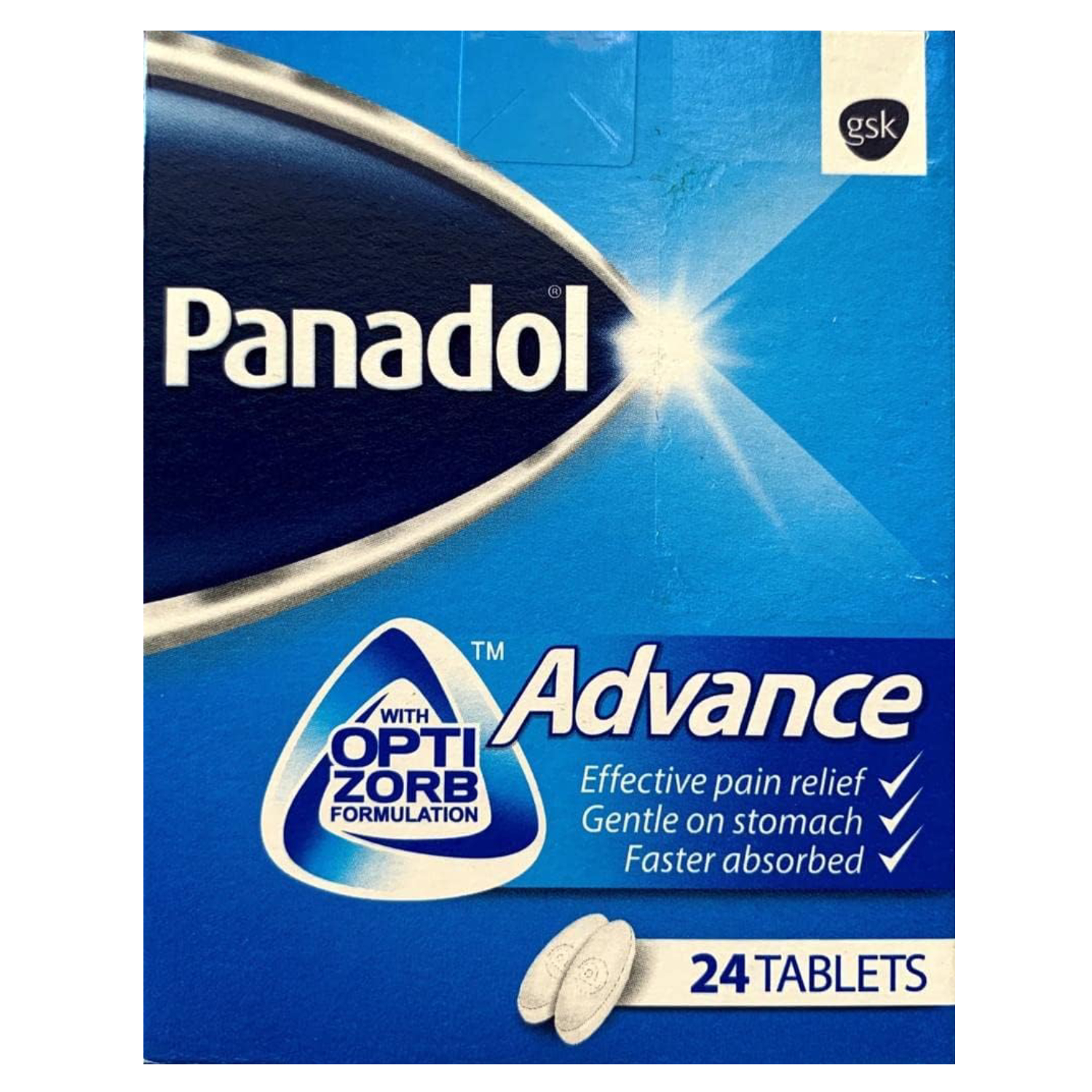 Back Image for Panadol Advance Optizorb Tablets 24's