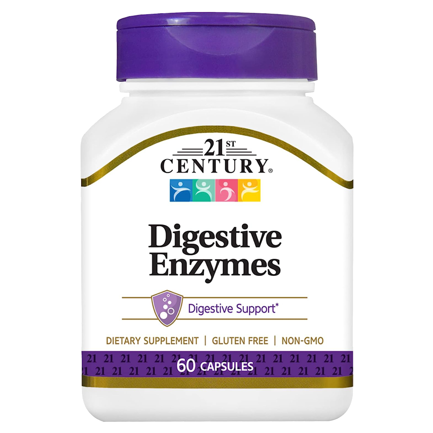 Back Image for 21St Century Digestive Enzymes Capsules 60's