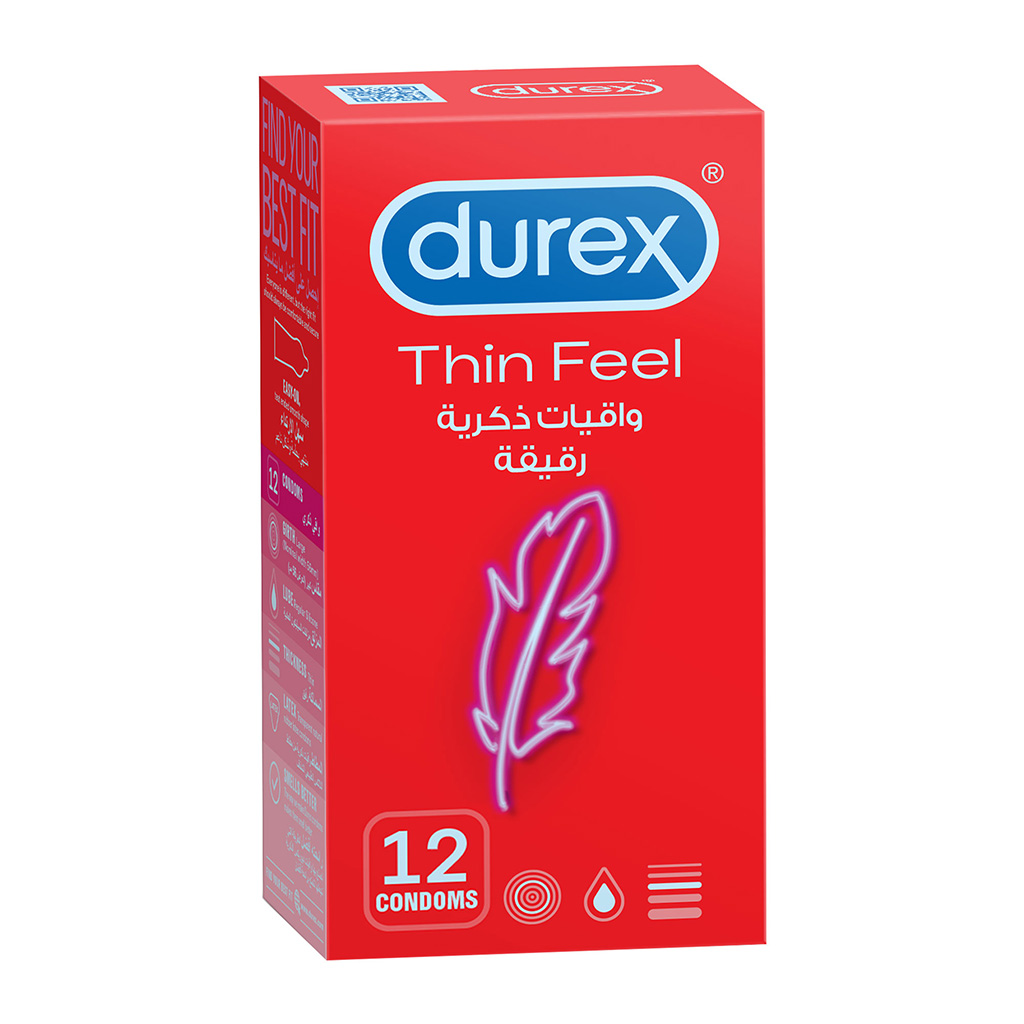 Durex Thin Feel Condom 12s