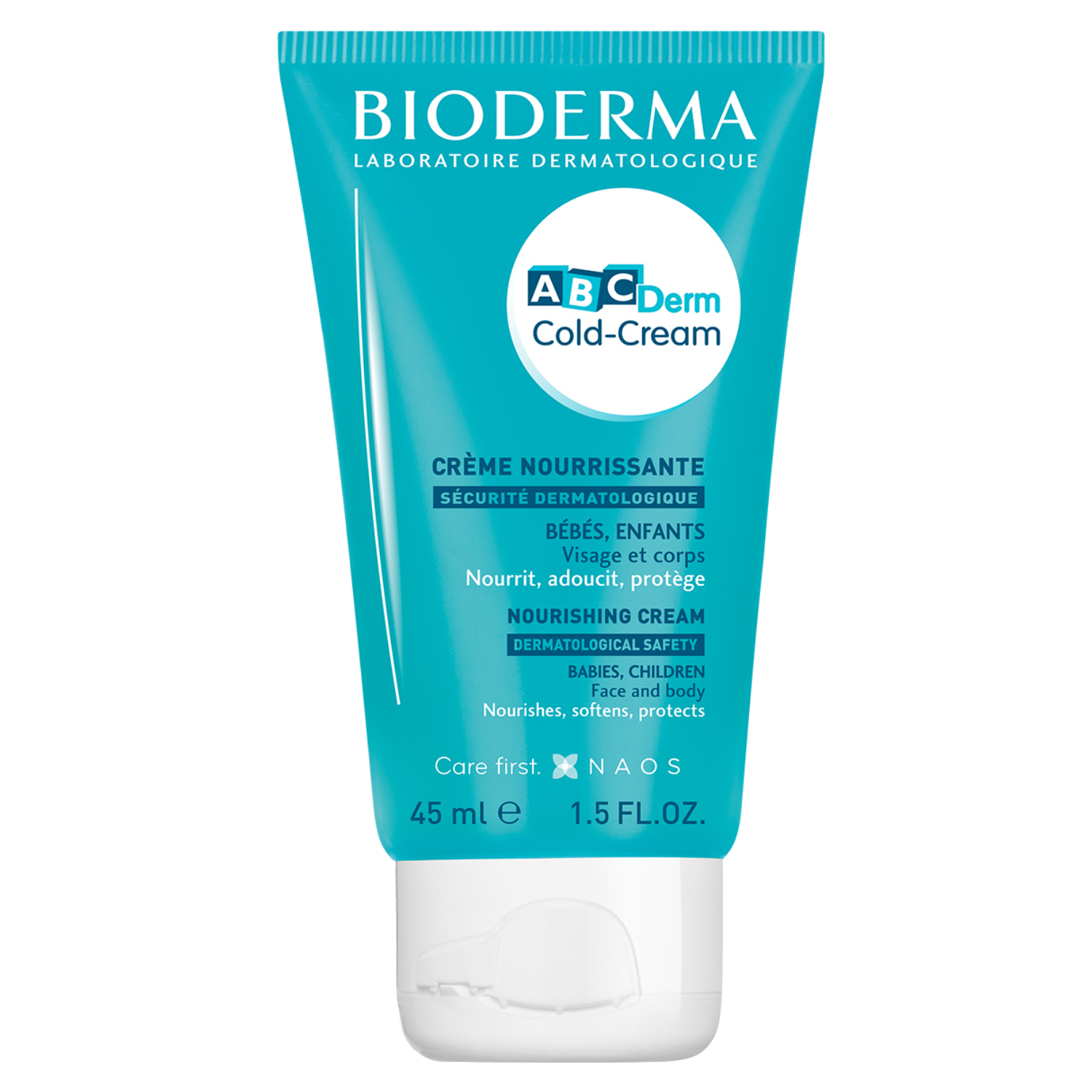 Bioderma ABCDerm Cold-Cream, Nourishing Cream For Face & Body 45ml