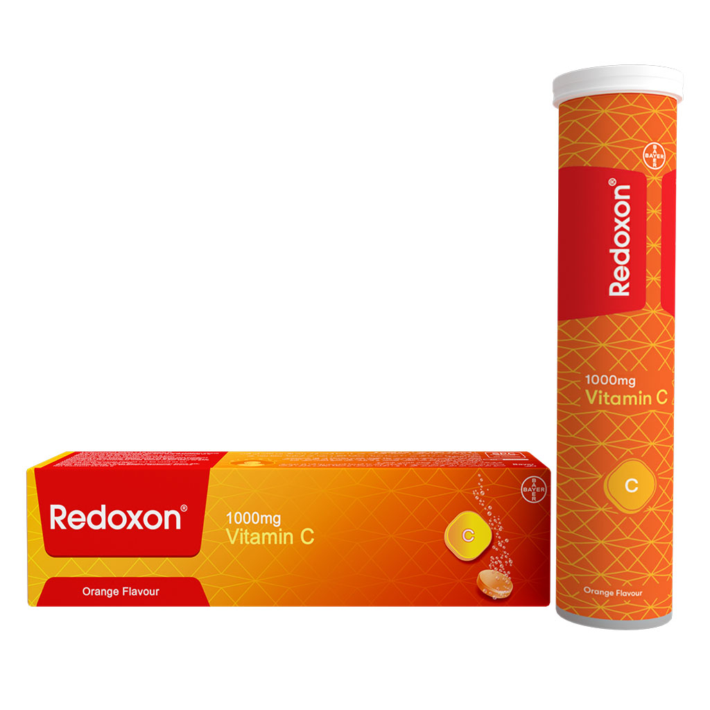 Redoxon Vitamin C Effervescent Orange Flavour Tablets 15's