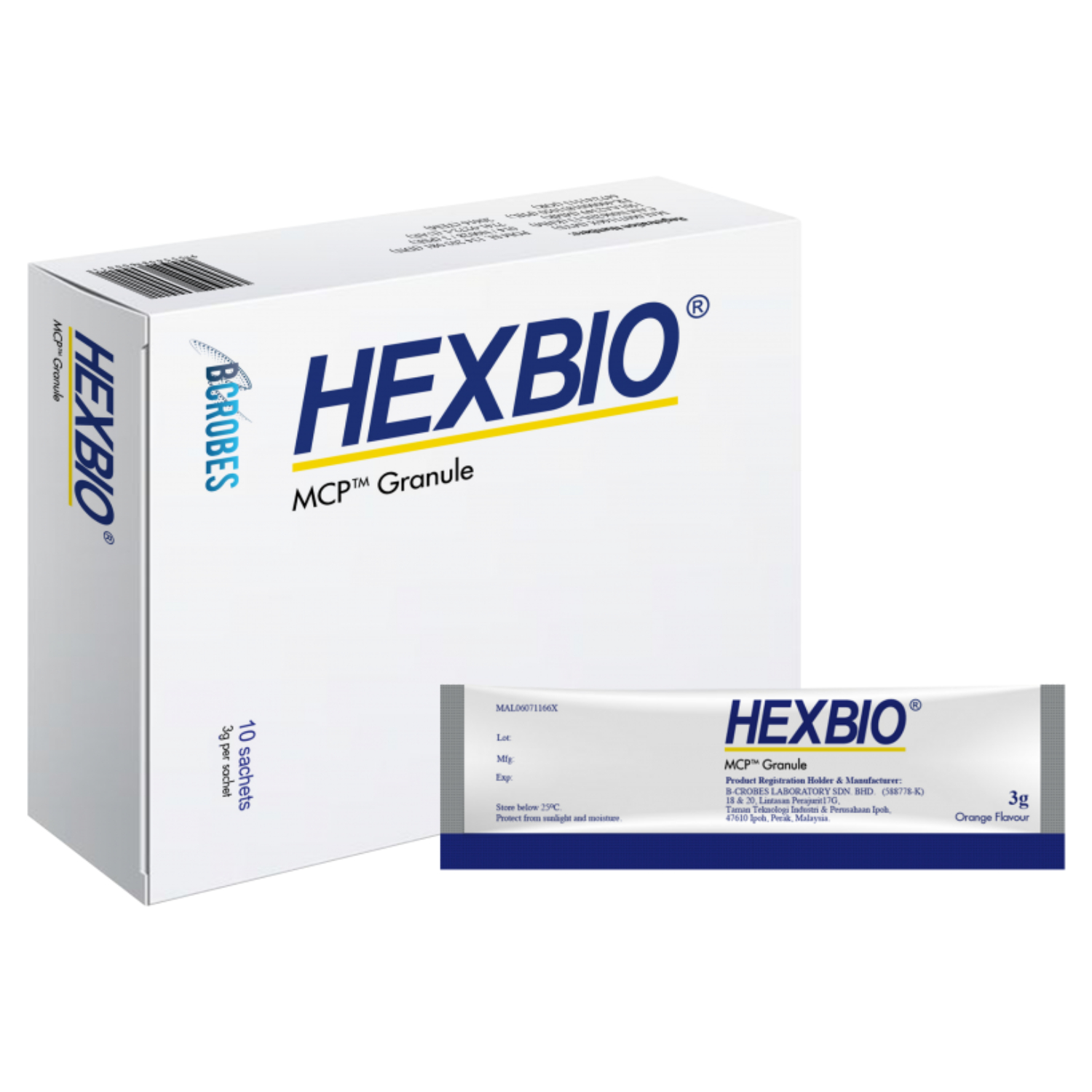 Hexbio Granules Sachets 10's