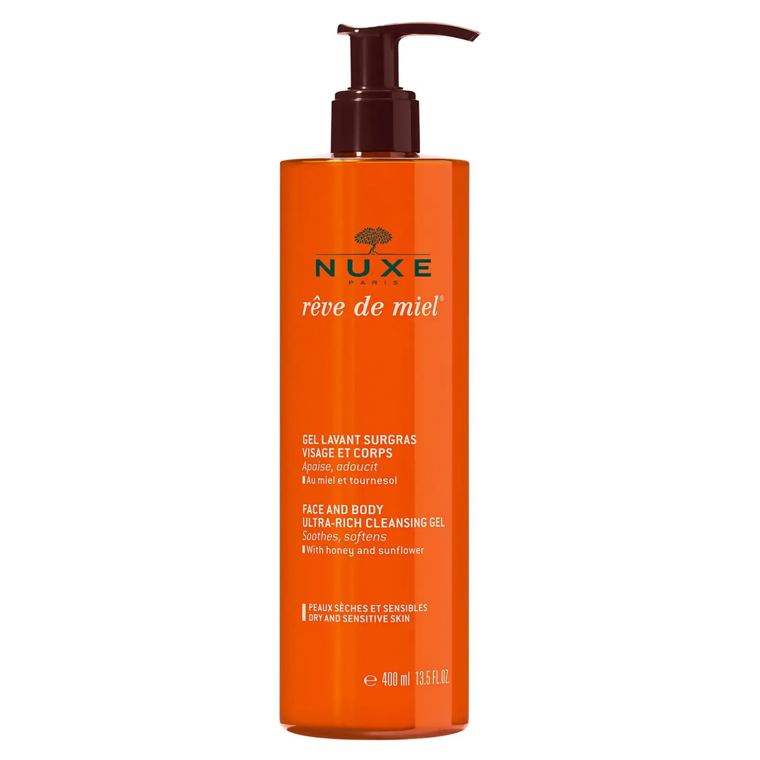 Nuxe Reve de Miel Face & Body Ultra-Rich Cleansing Gel 400ml