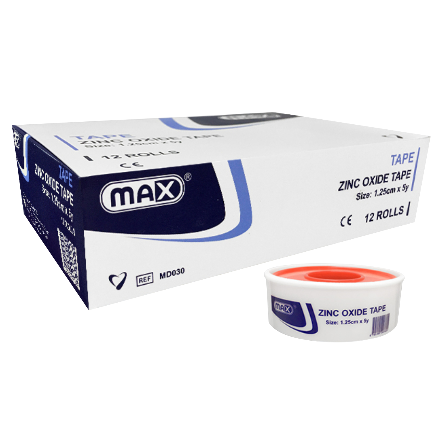 Max Zinc Oxide Tape 1.25cm