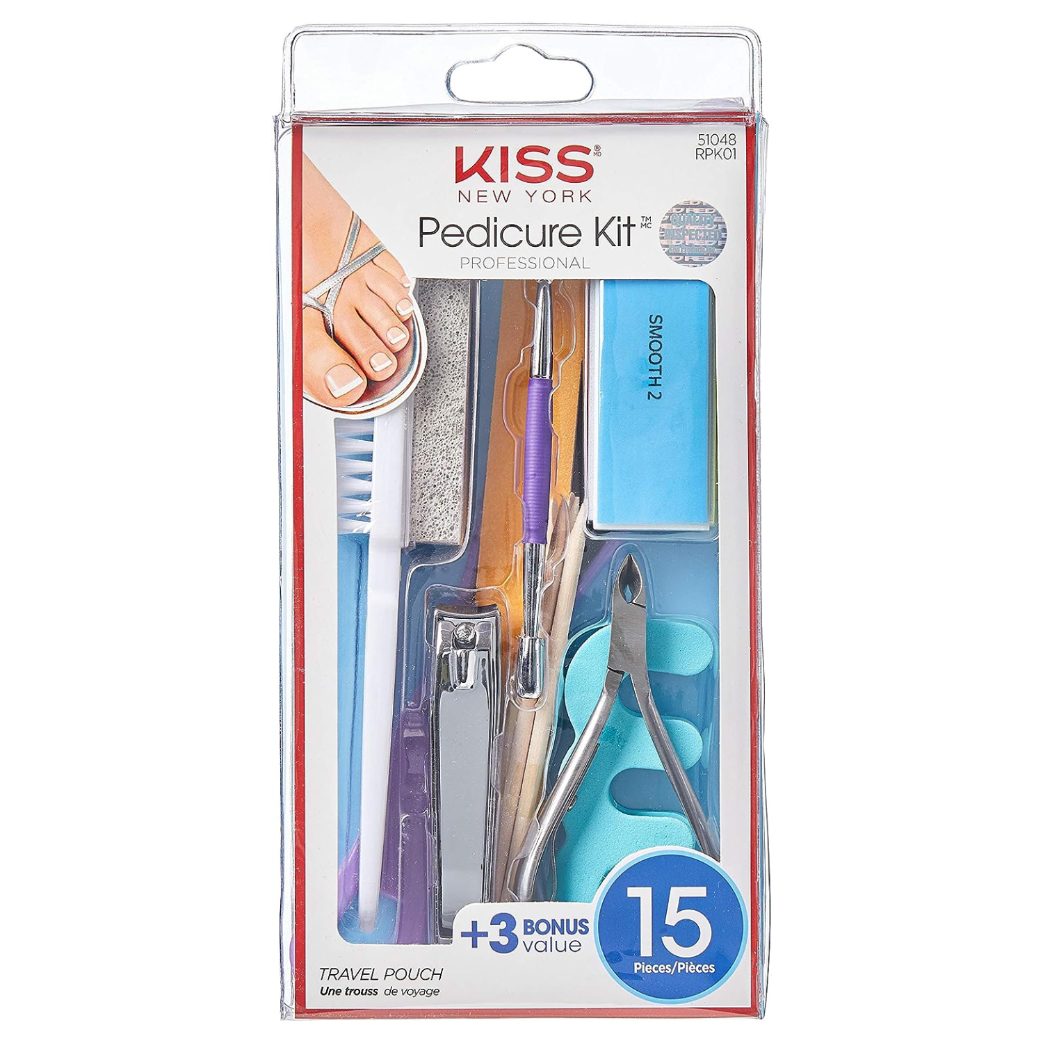 Back Image for Kiss Professional Pedicure Kit