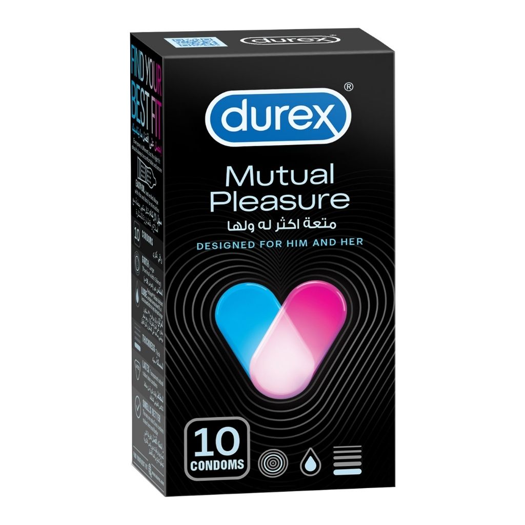 Durex Mutual Pleasure Condoms 10s
