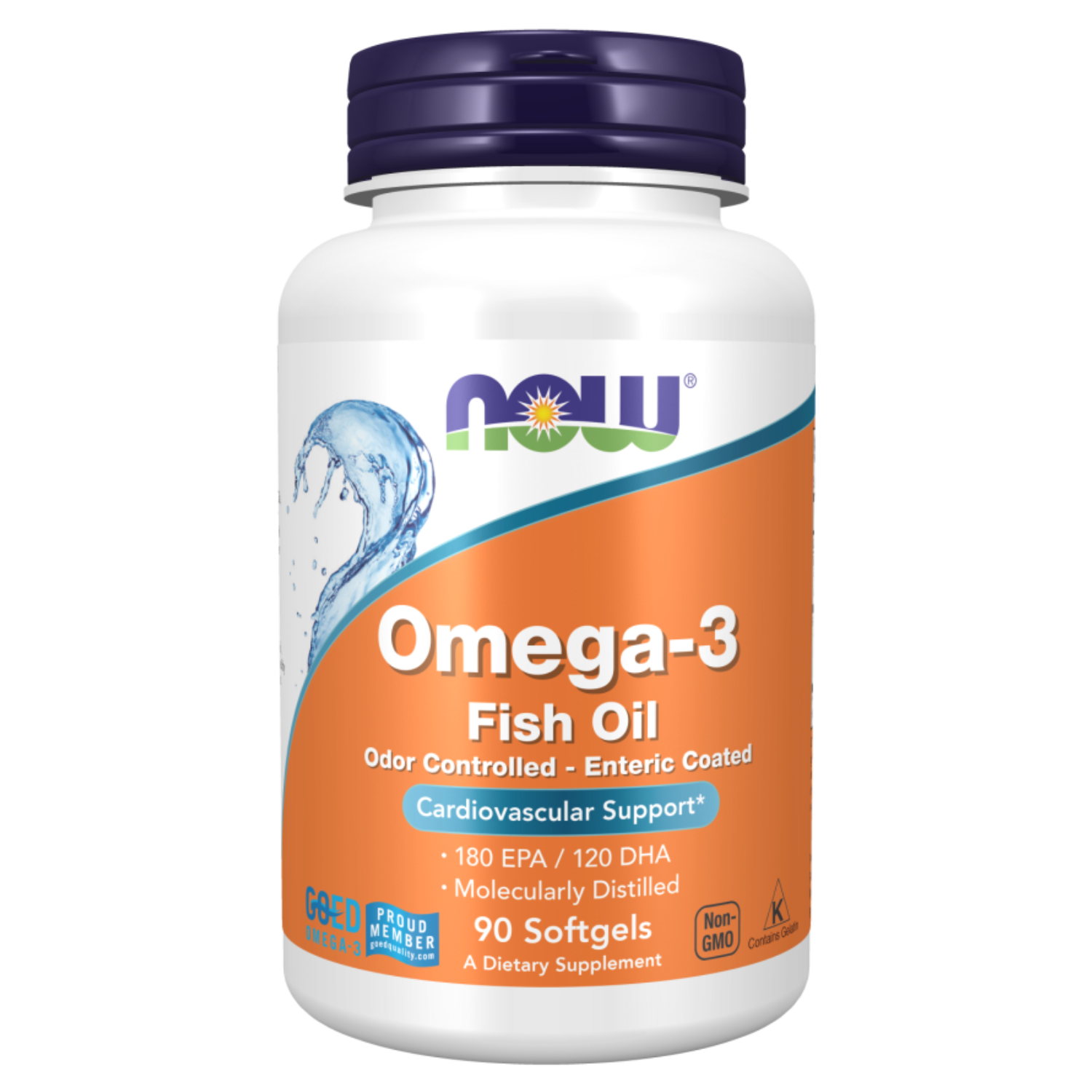 Now Omega-3 Enteric Coated Softgels 90's