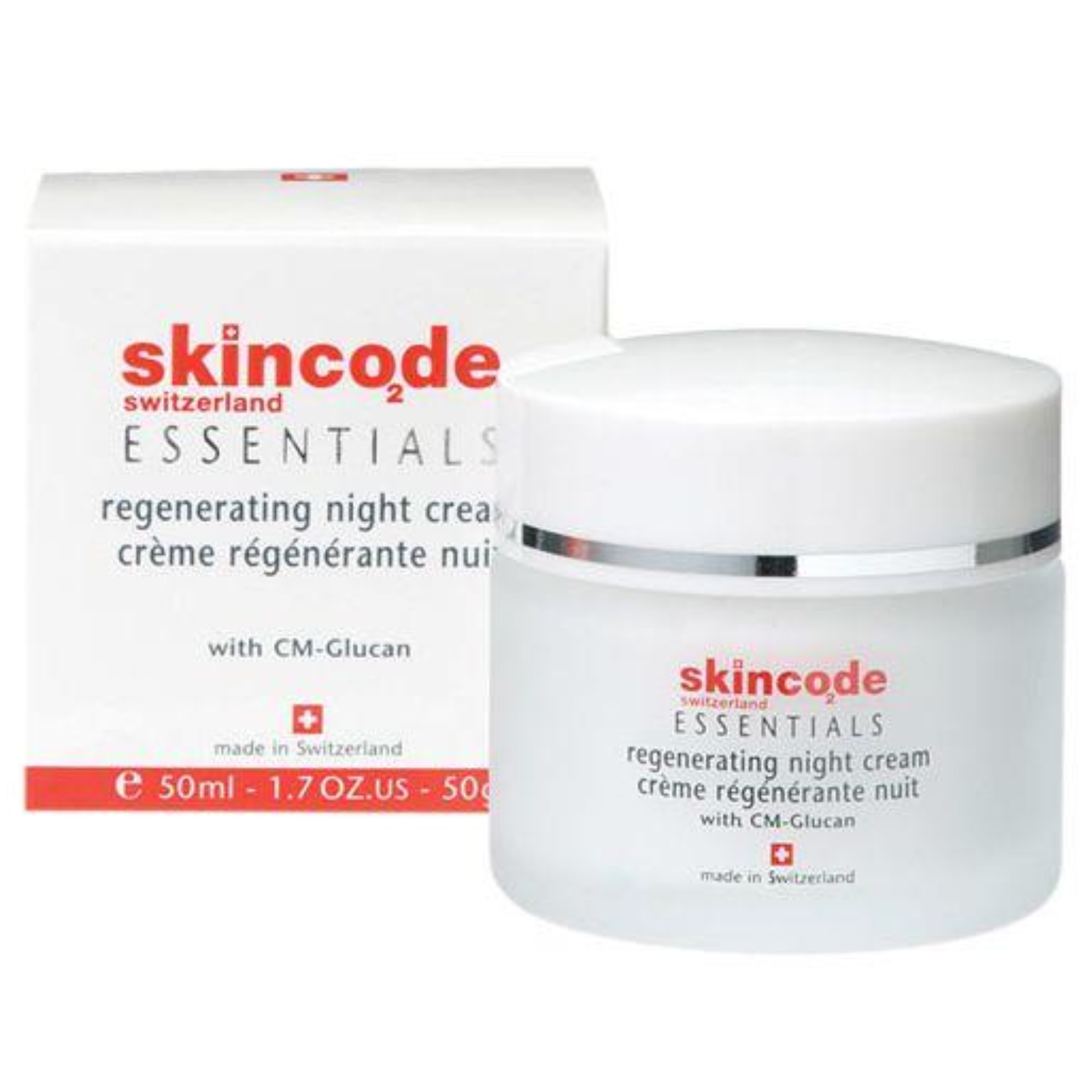 Skincode Essentials Regenerating Night Cream For Aging Dehydrated & Dull Skin 50ml