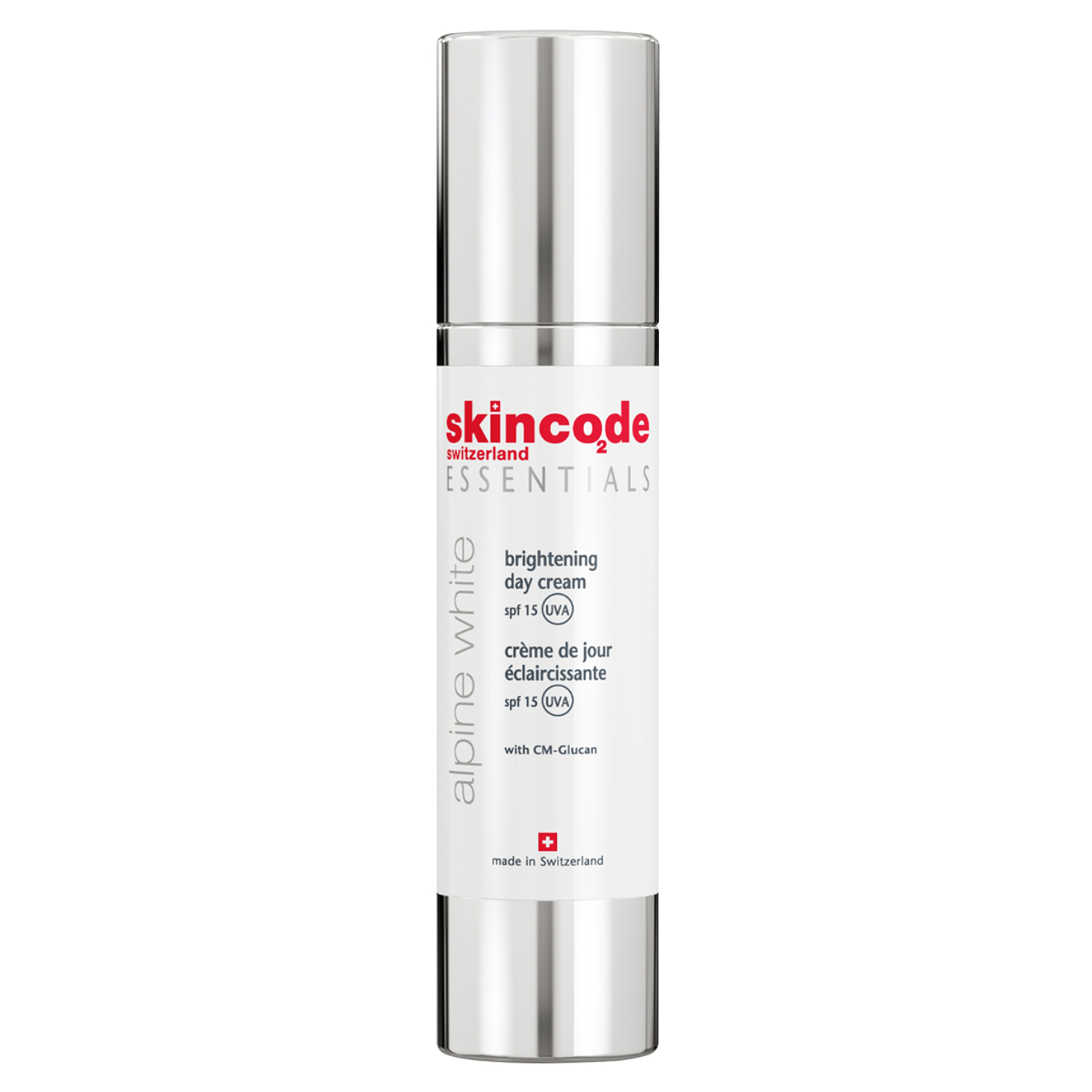 Skincode Essentials Alpine White SPF 15 Brightening Day Cream 50ml