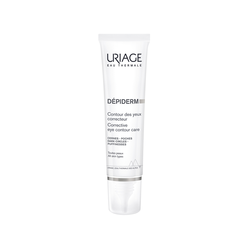 Uriage Depiderm Corrective Eye Contour Care Cream For Dark Circles & Eye Puffiness 15ml