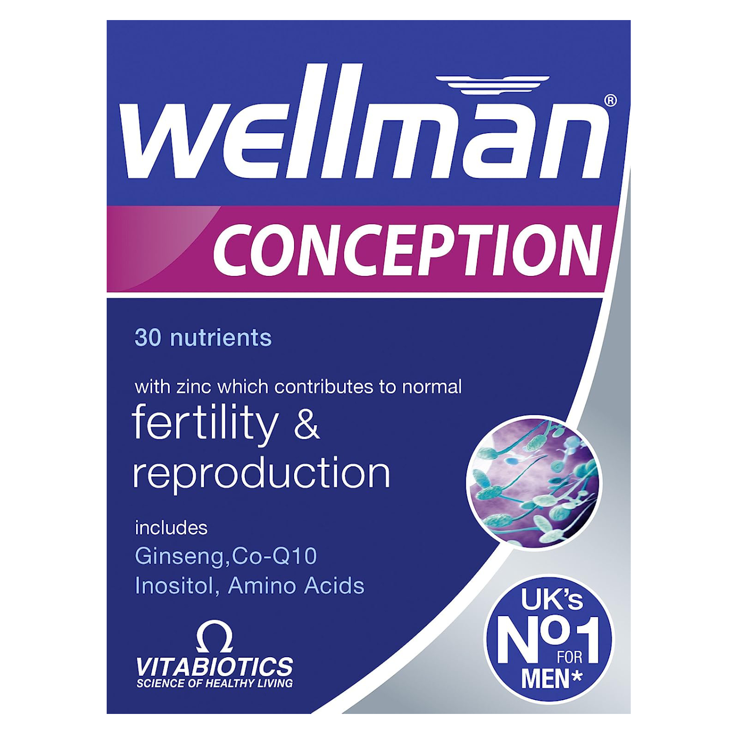 Vitabiotics Wellman Conception Tablets 30's