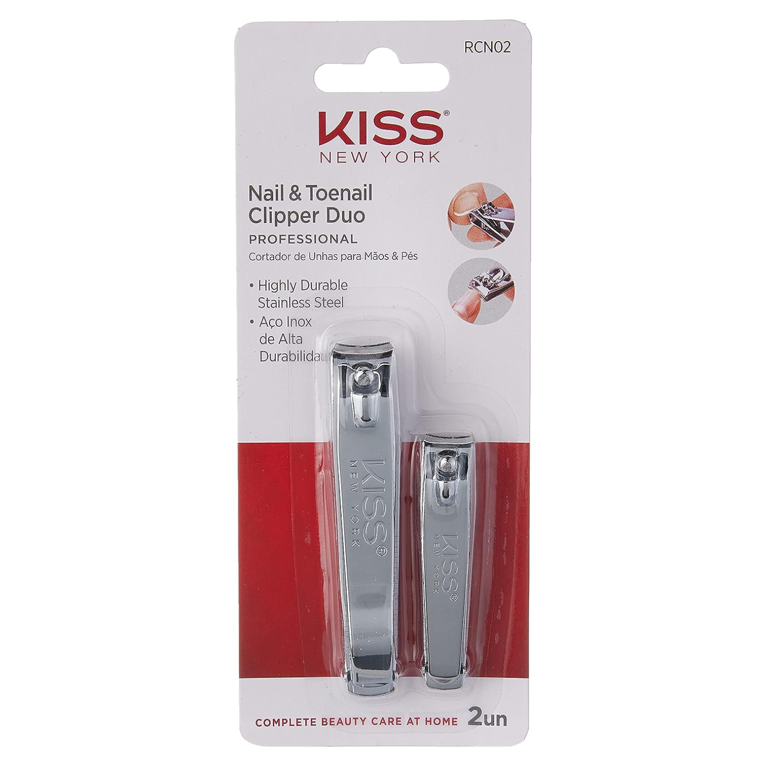 Back Image for Kiss Professional Clipper Duo Nail & Toenail 2's