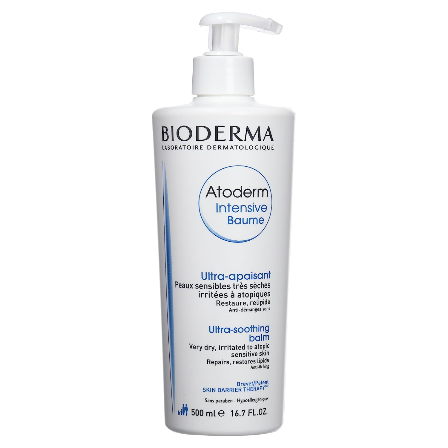 Back Image for Bioderma Atoderm Intensive Baume Ultra-Soothing Balm 500ml