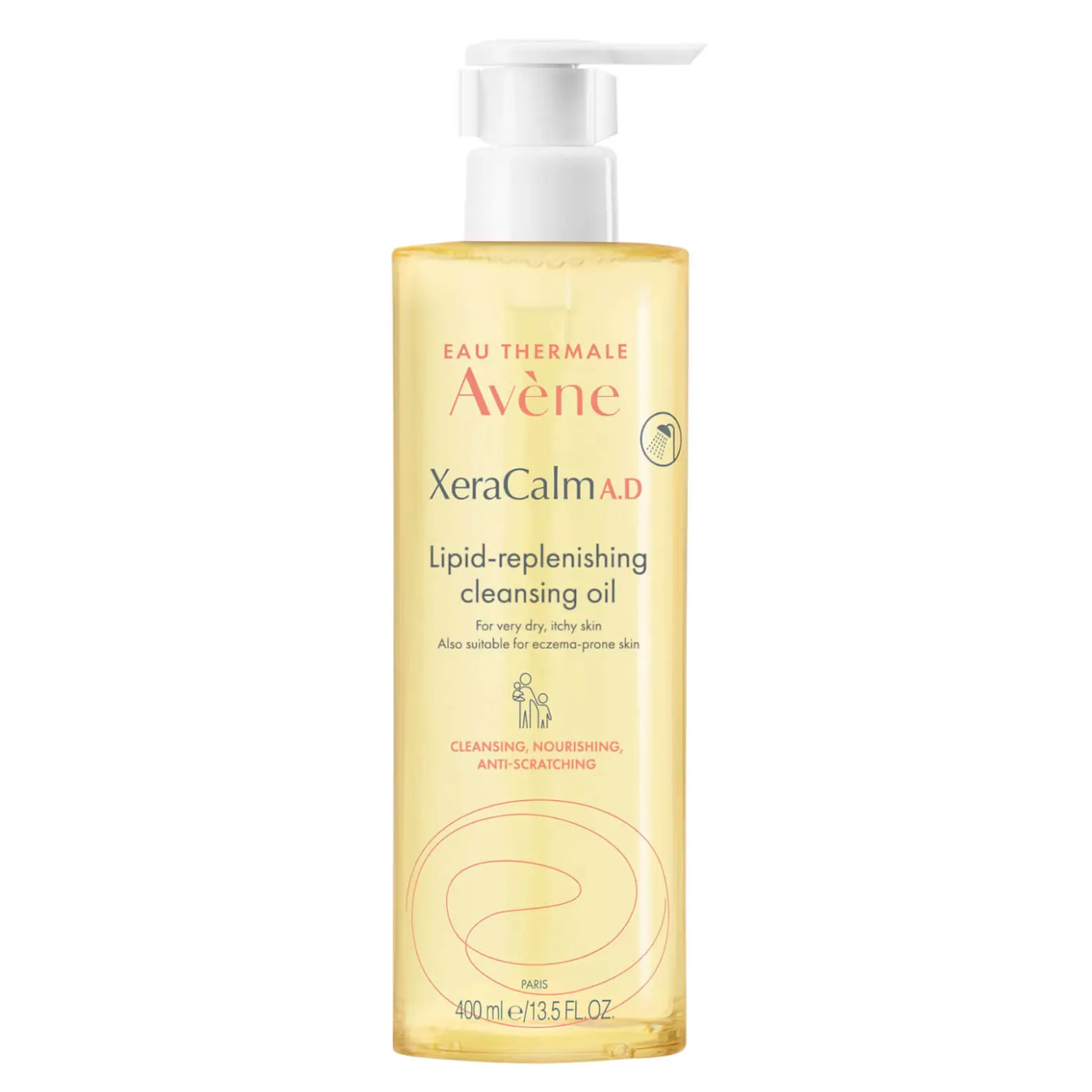 Avène XeraCalm AD Lipid-Replenishing Cleansing Oil 400ml