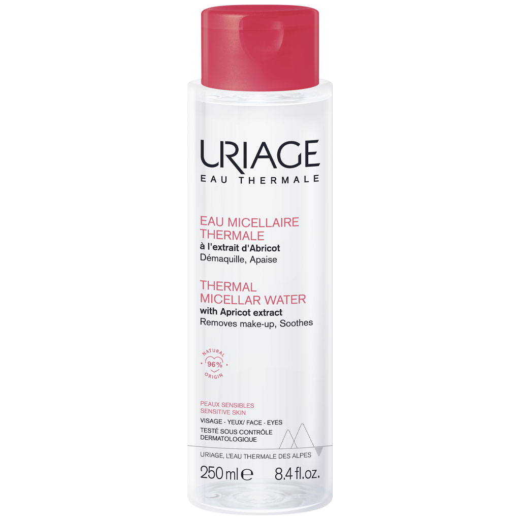Uriage Thermal Micellar Cleansing Water For Sensitive Skin Prone to Redness 250ml