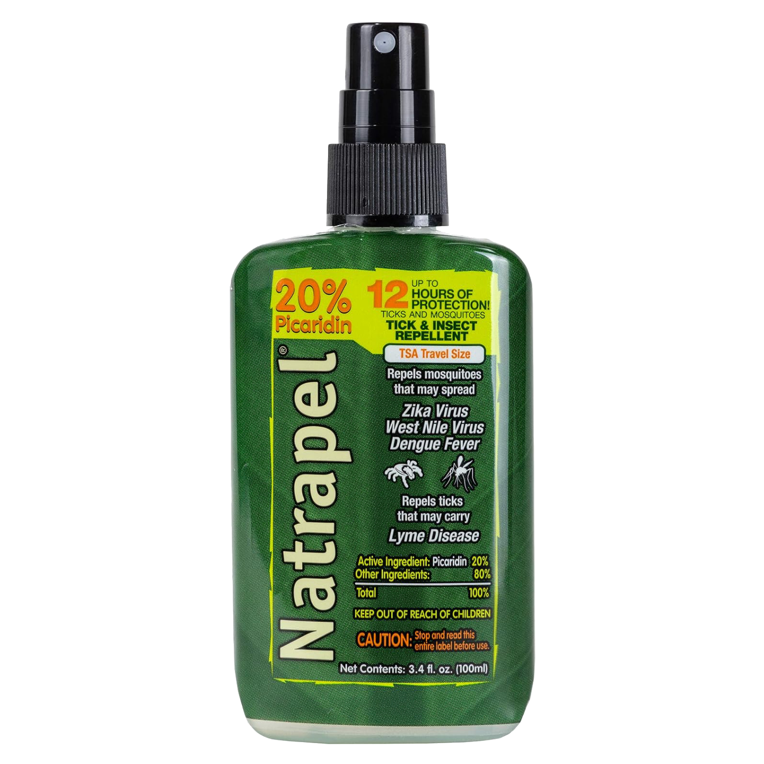 Back Image for Natrapel Tick & Insect Repellent Spray 100ml