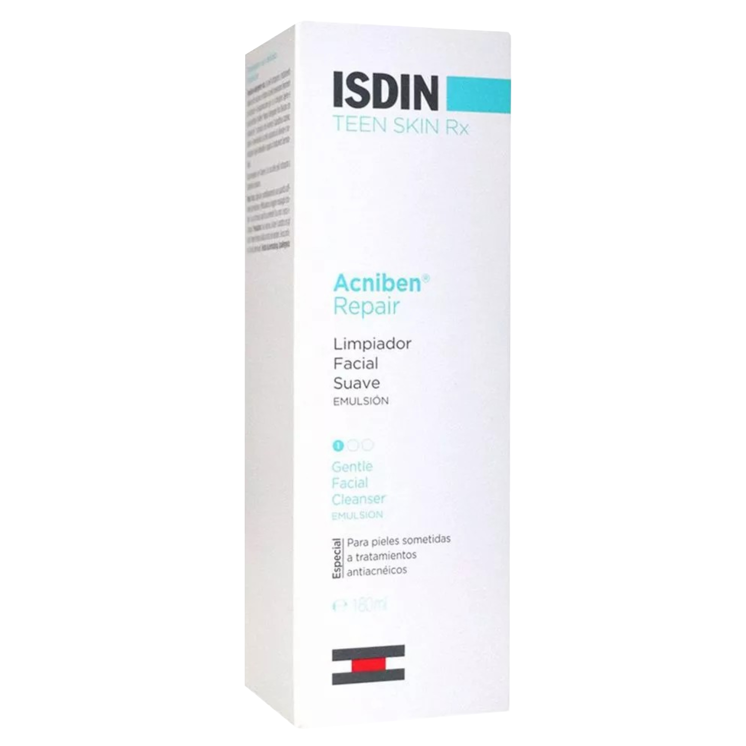 Isdin Teen Skin Acniben Repair Emulsion, Anti-Acne Facial Cleanser 180ml
