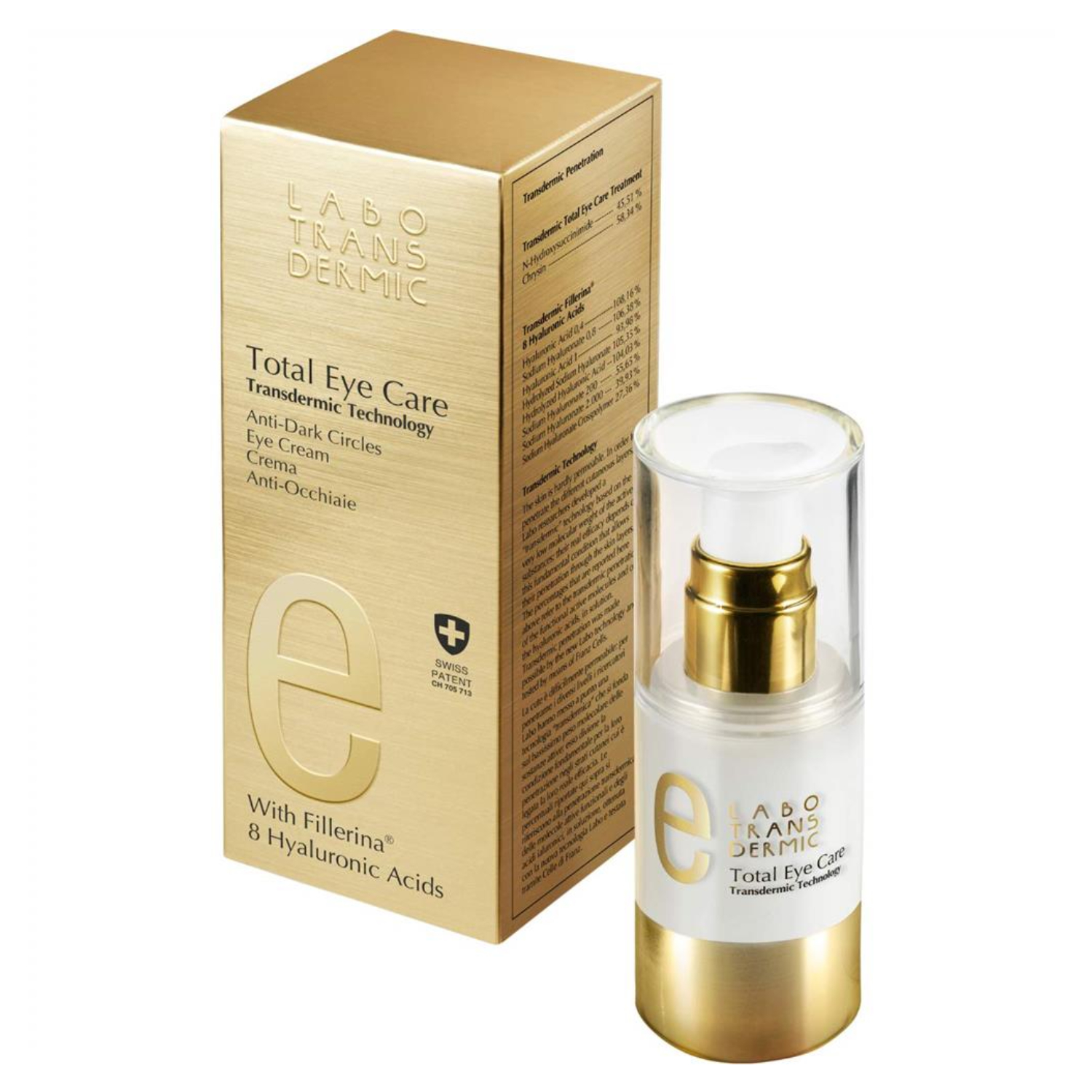 Labo Transdermic Anti-Dark Circles Eye Cream 15ml