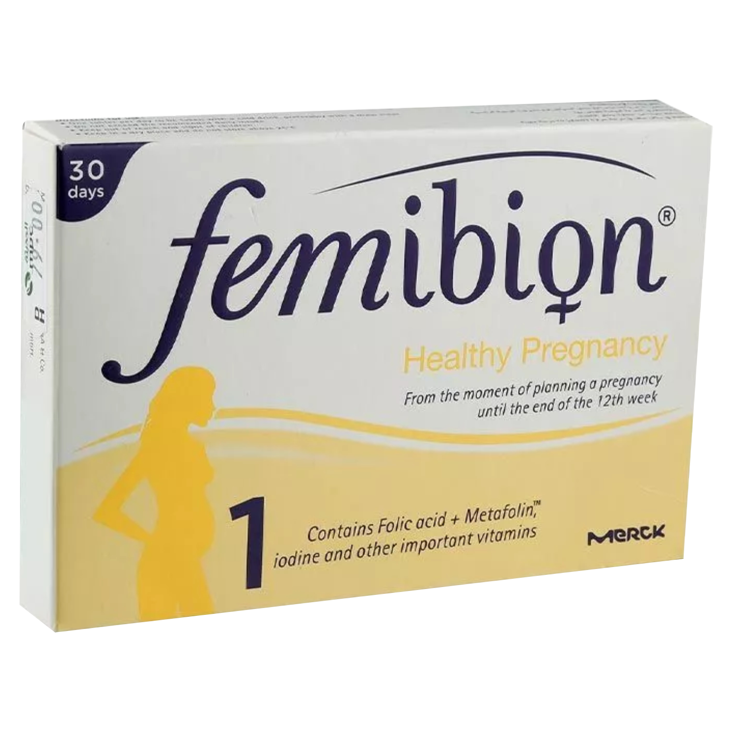Back Image for Femibion 1 Tablets 30's