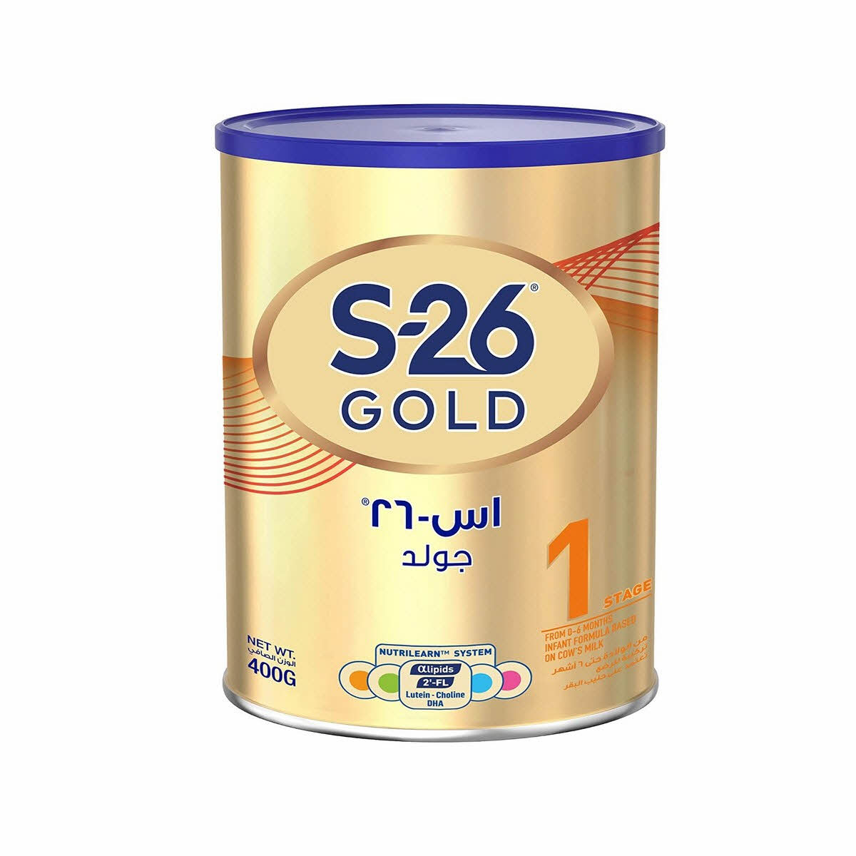 Wyeth Nutrition S26 Gold Stage 1, 0-6 Months, Premium Starter Infant Formula 400g