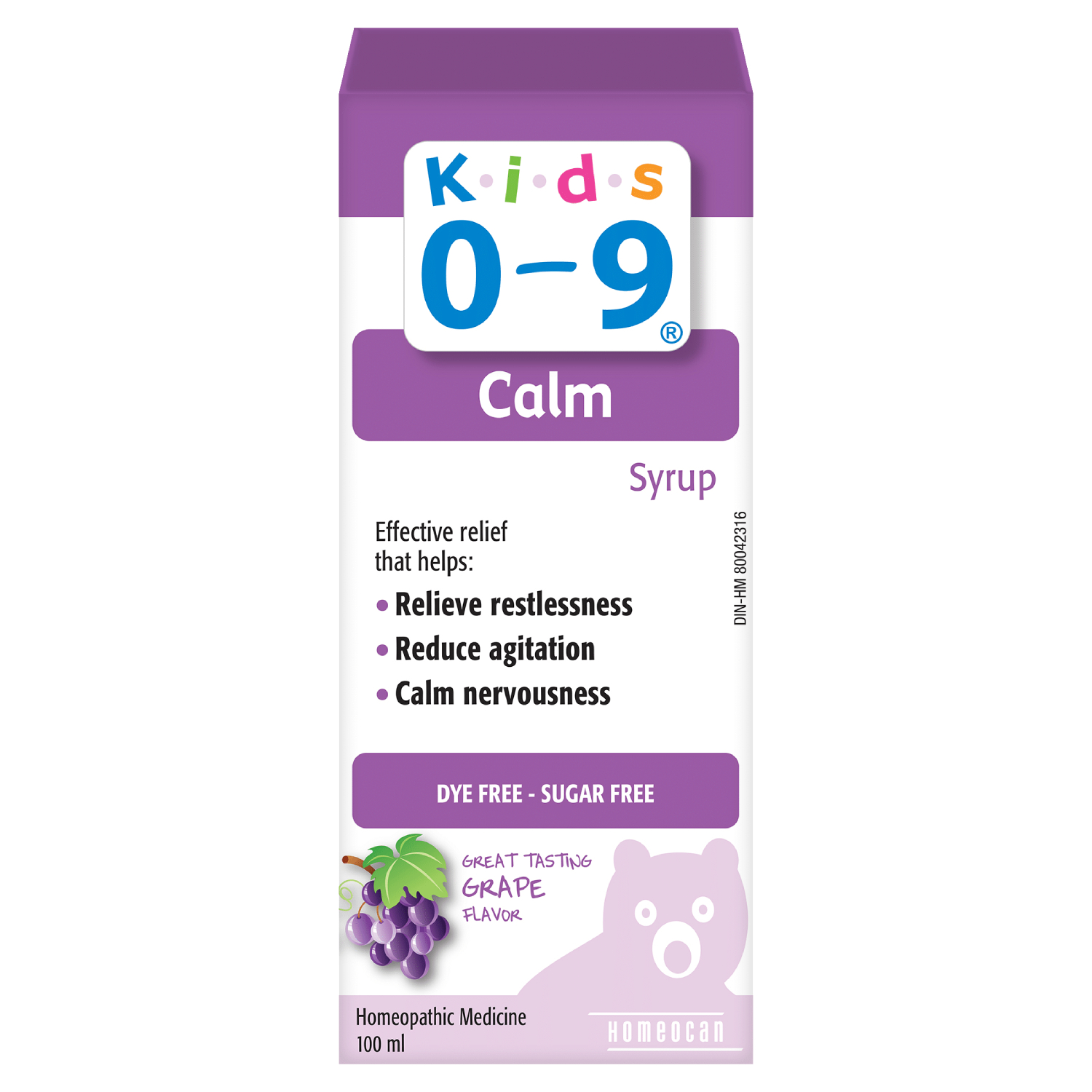 Homeocan Kids 0-9 Calm Syrup 100ml