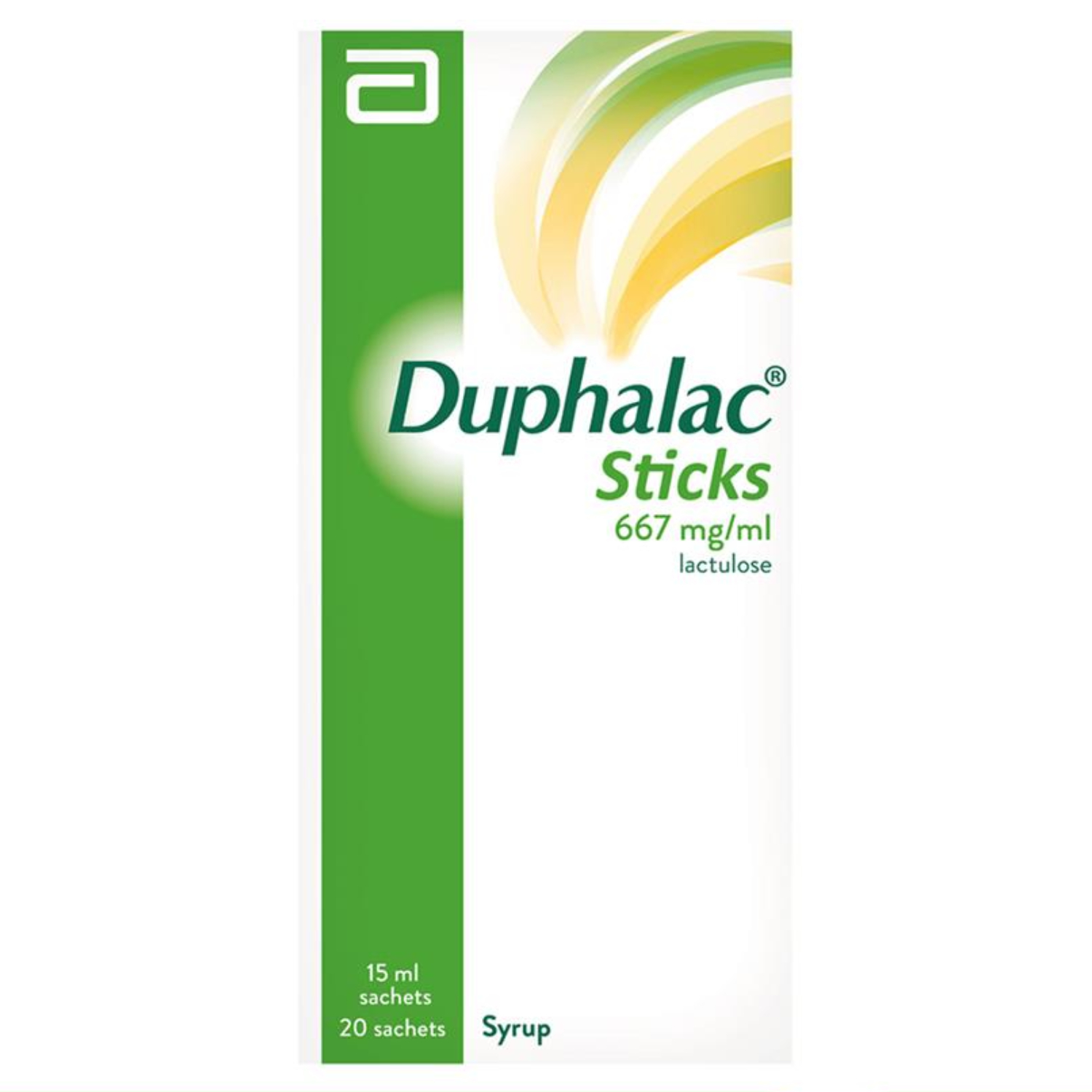 Back Image for Duphalac 667mg/ml 15ml Sticks 20's