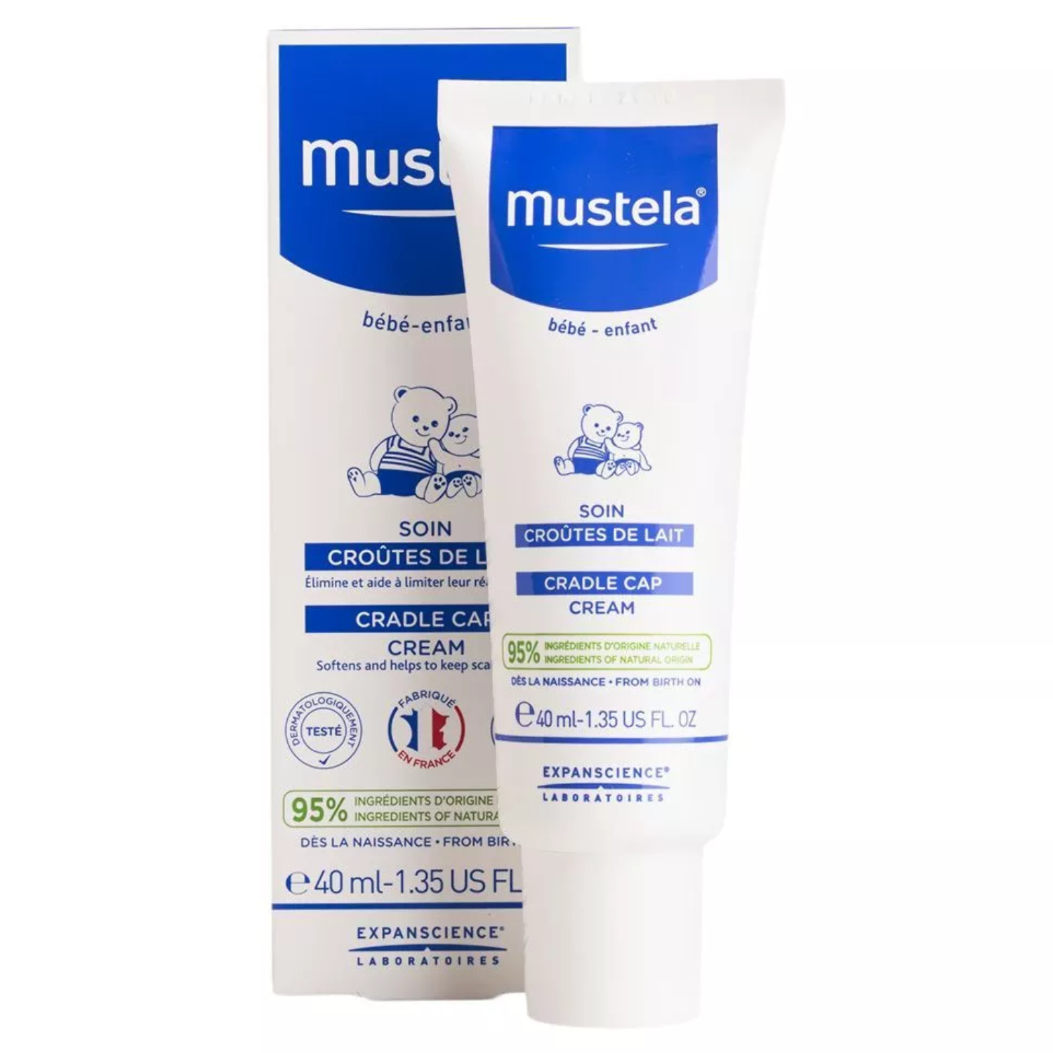 Mustela Cradle Cap Cream 40ml