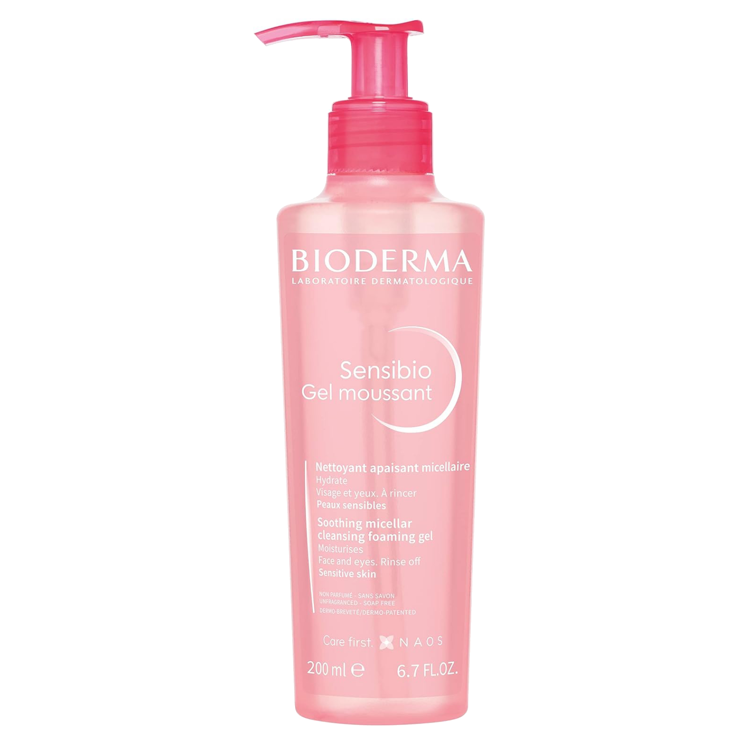 Bioderma Sensibio Soothing Micellar Cleansing Foaming Gel For Sensitive Skin 200ml