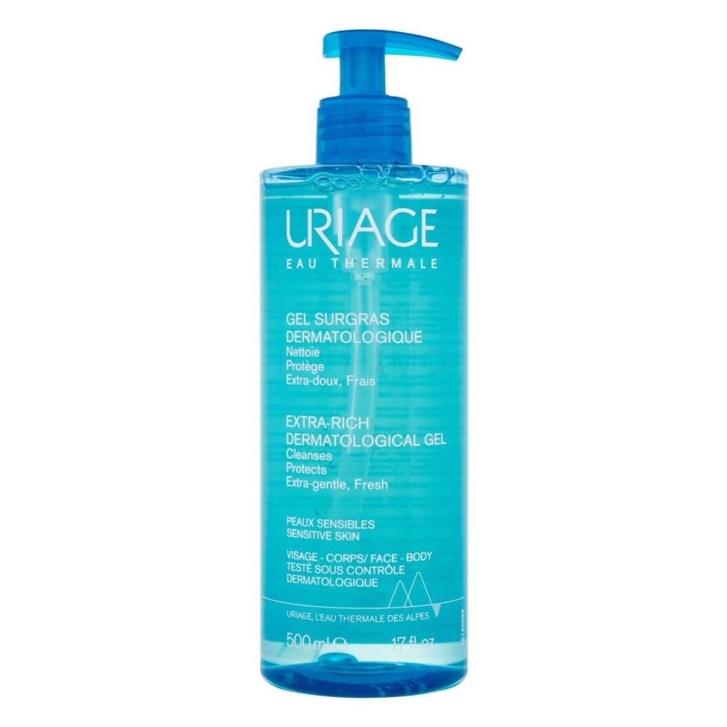Uriage Extra Rich Dermatological Gel, Body Wash & Shower Gel 500ml