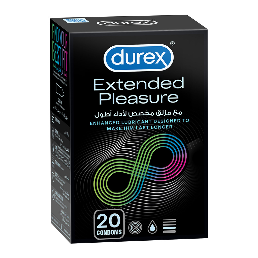 Durex Extended Pleasure Condoms 20s