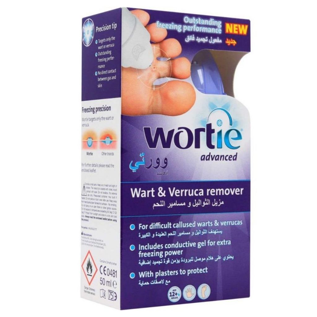 Wortie Advanced Wart & Verruca Remover 50ml