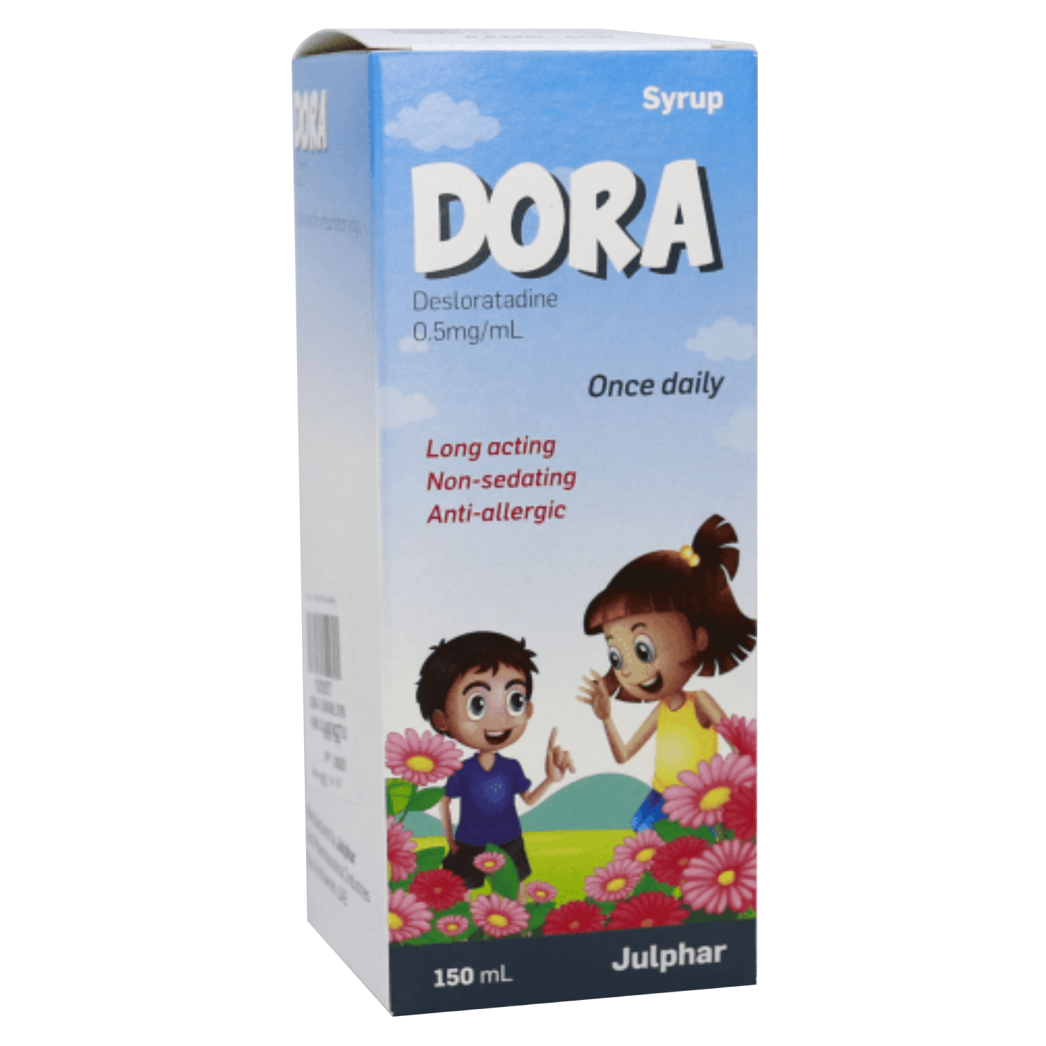 DORA 0.5MG/ML SYRUP 150ML