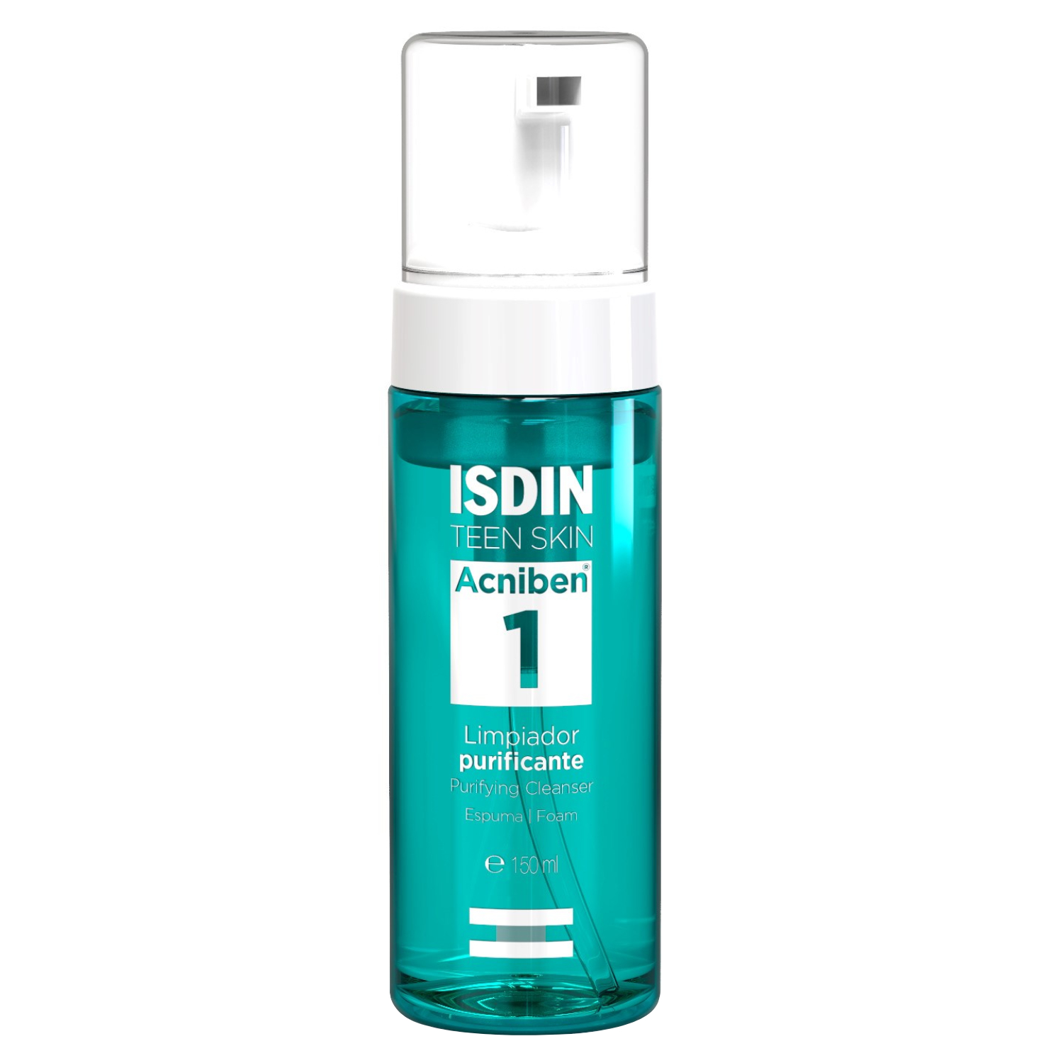 Back Image for Isdin Teen Skin Acniben Purifying Cleanser Foam 150ml