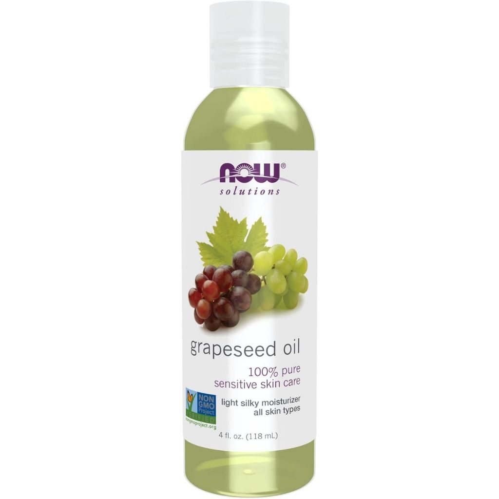 Now Solutions 100% Pure Grapeseed Oil Skin Moisturiser 118ml