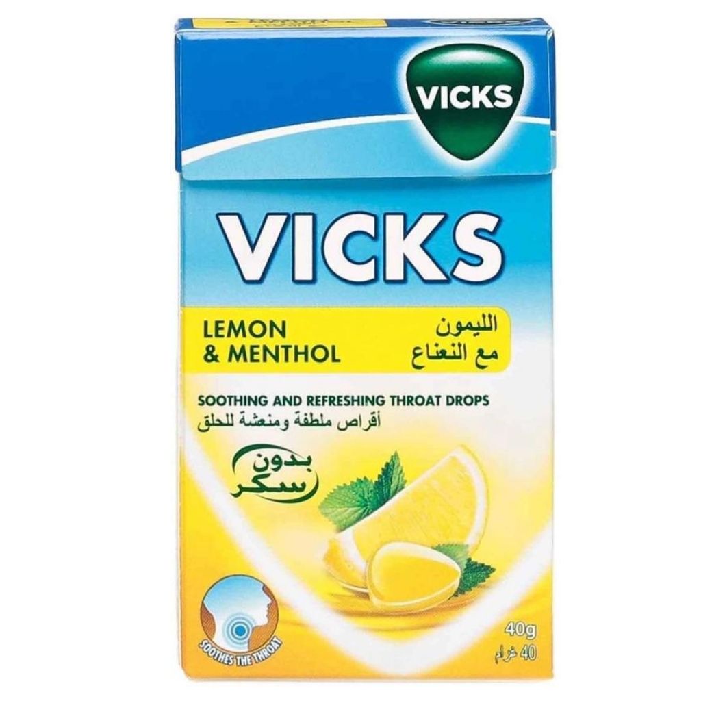 Vicks C Drops Lemon 40g
