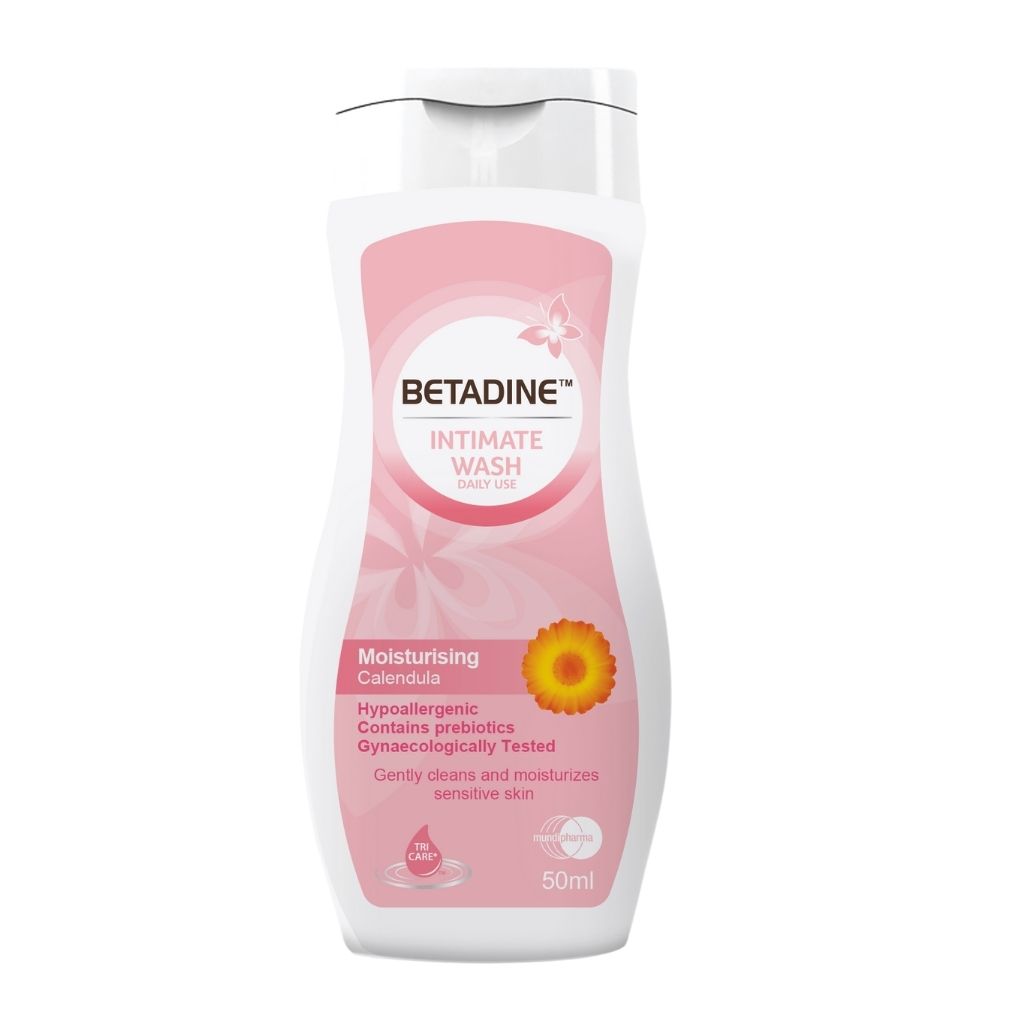 Betadine Moisturizing Intimate Wash With Calendula 50ml